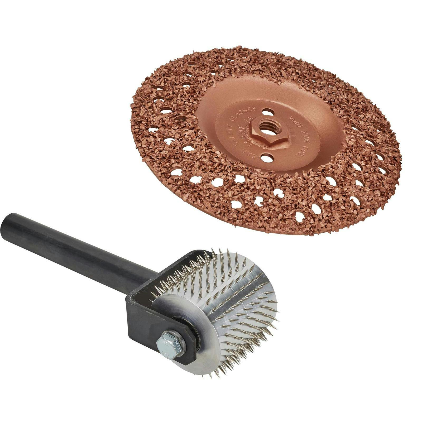Premium 7 Inch Carbide Tire Grinding Disc and Needler Prep Tool
