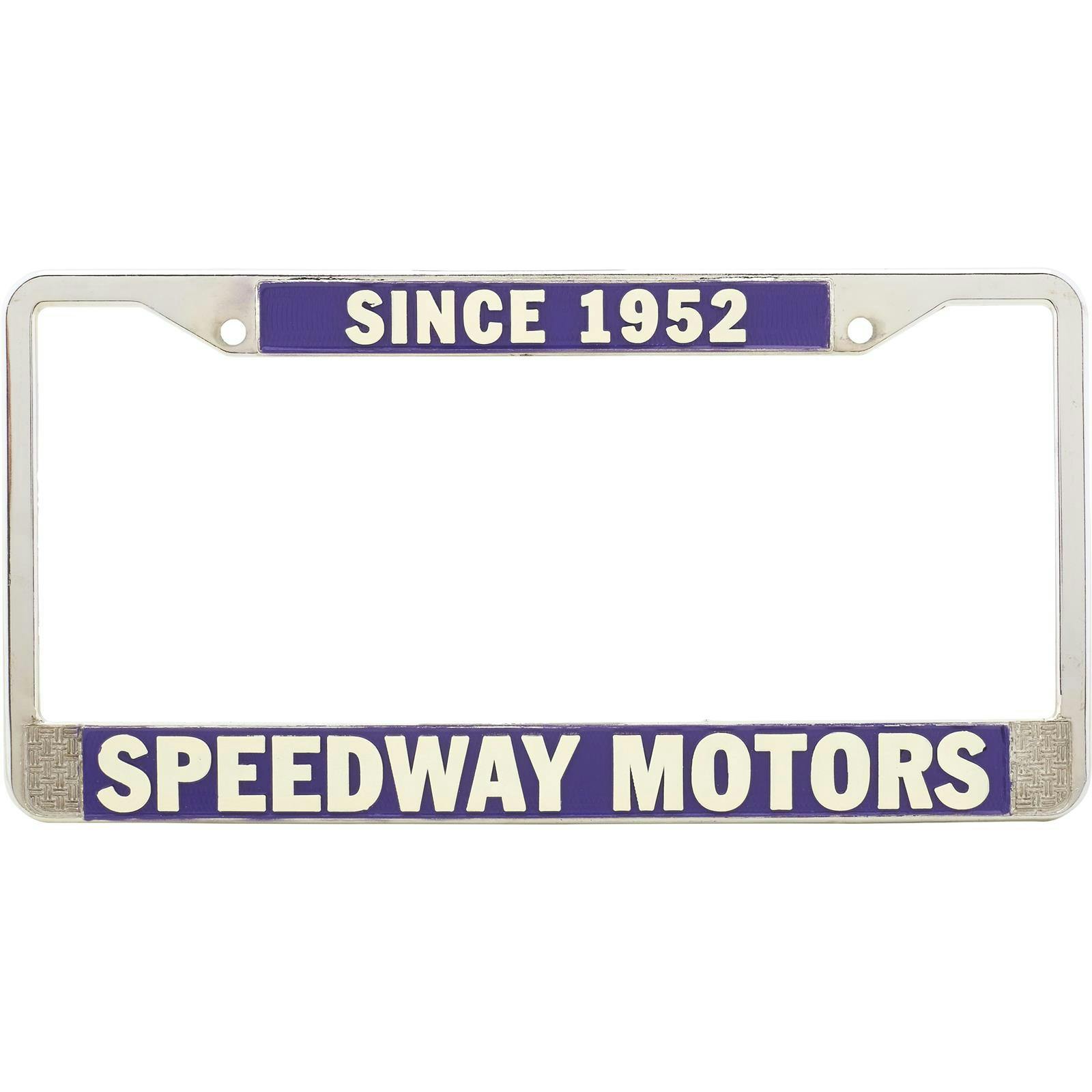 Speedway License Plate Frame