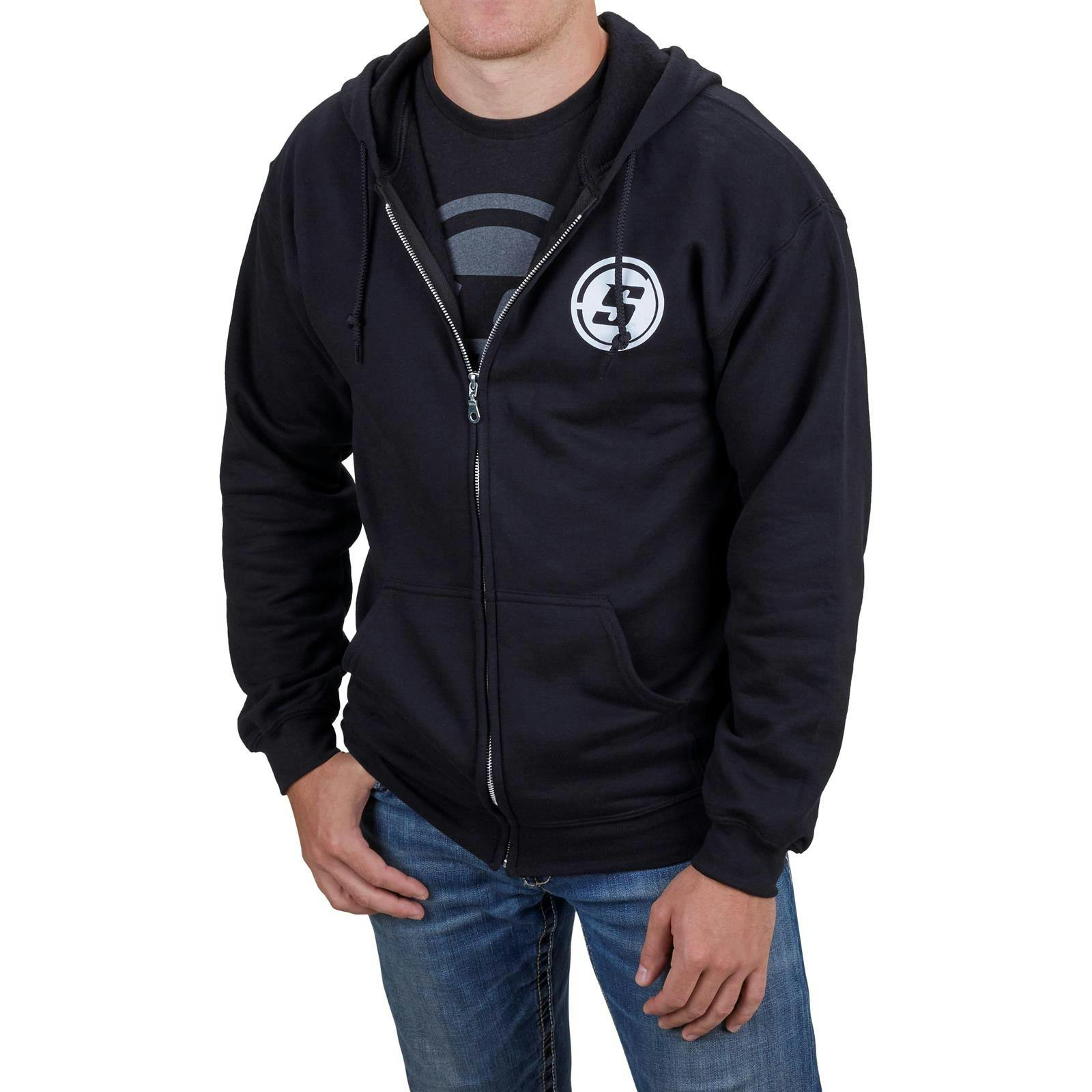 Speedway Motors Full Zip Up Hooded Sweatshirt