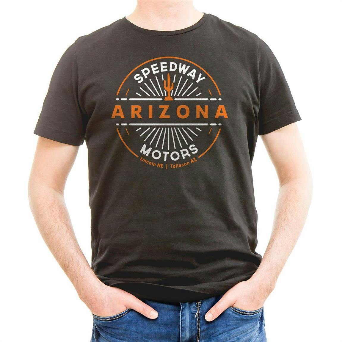 Speedway Motors Arizona T-Shirt, Charcoal