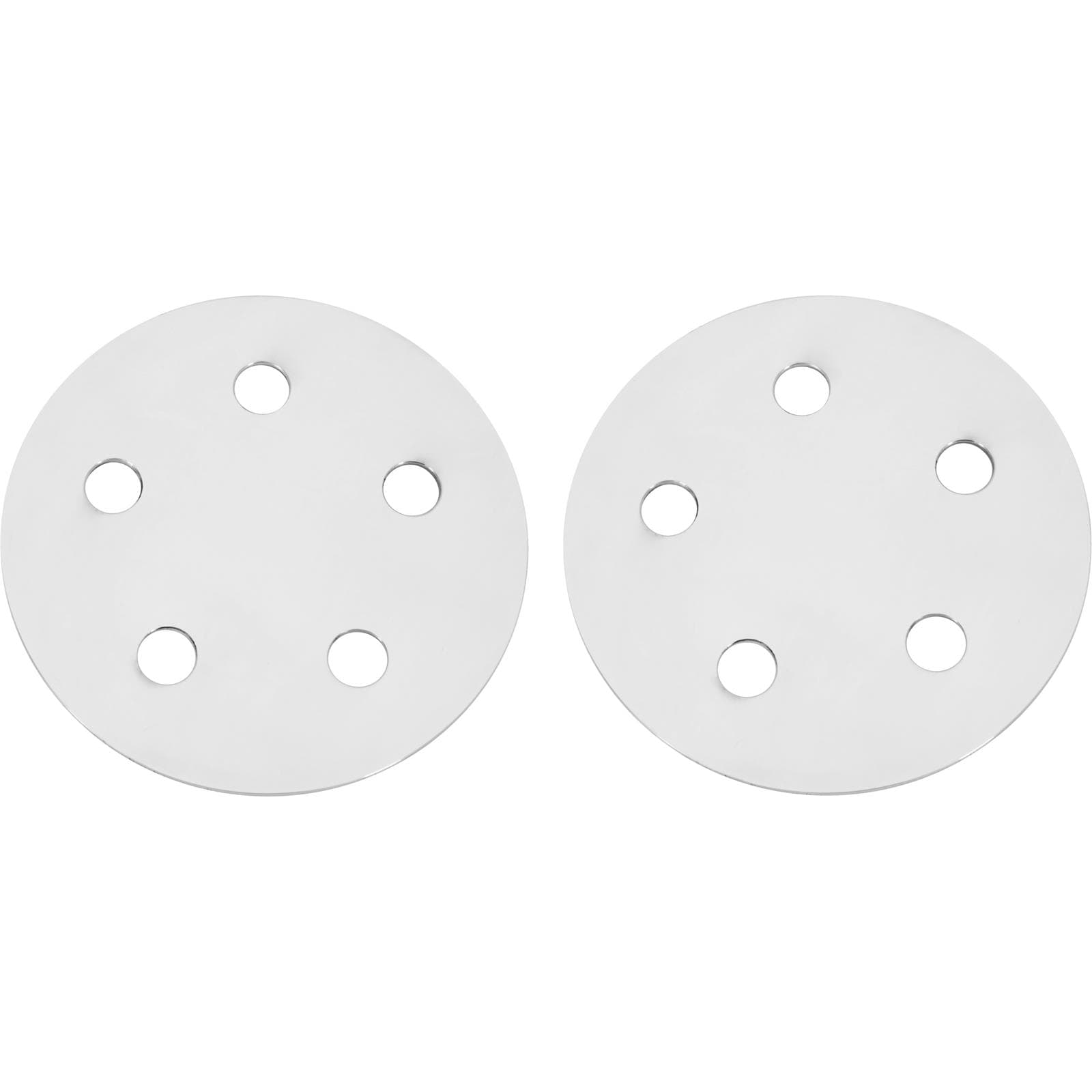 Mag Wheel Center Block-Off Hub Cap Plates, 5 on 4.5 BP, 7.5 Inch OD