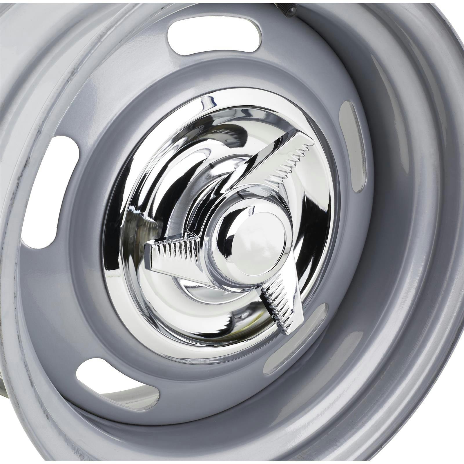 Speedway Disc Brake Hubcap w/ Spinner for GM Rally Style Wheels