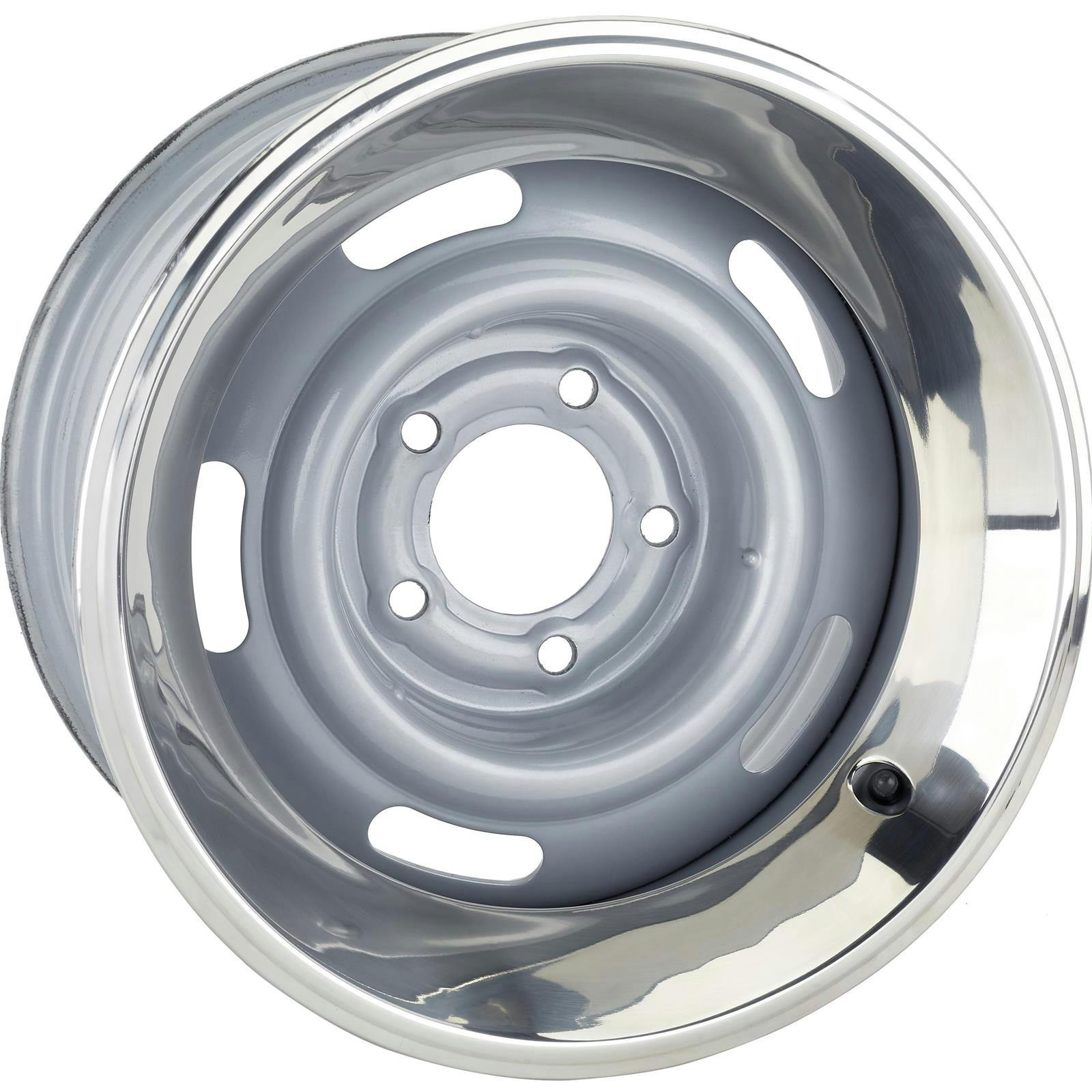 Stainless Steel Beauty Ring, 15 Inch GM Rally Wheel, 2.5 In Wide