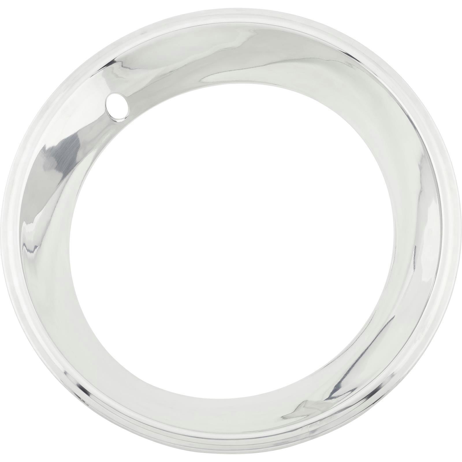 Stainless Steel Beauty Ring, 15 Inch GM Rally Wheel, 2.5 In Wide