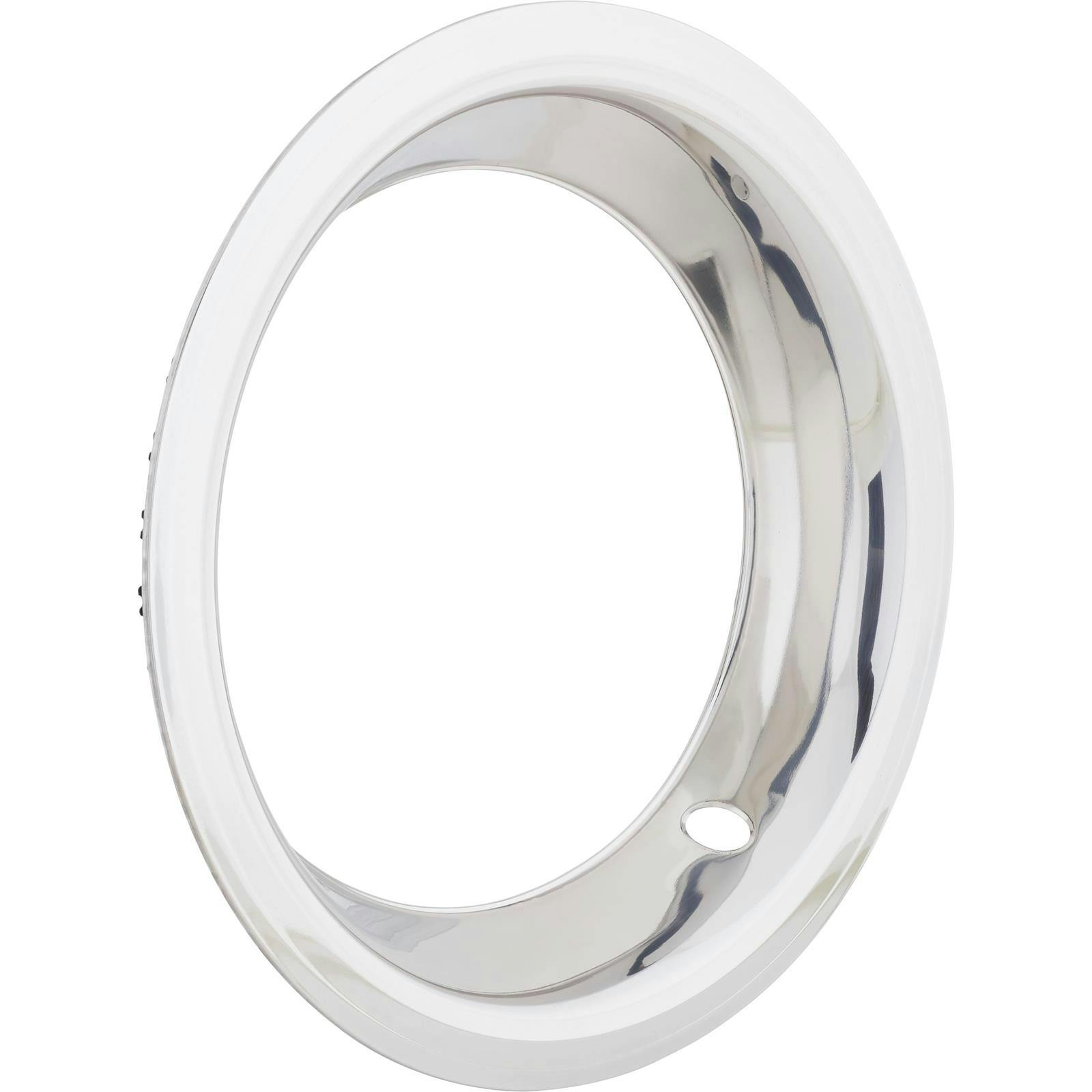 Stainless Steel Beauty Ring for 15 Inch GM Rally Wheel, 3 Inch Wide