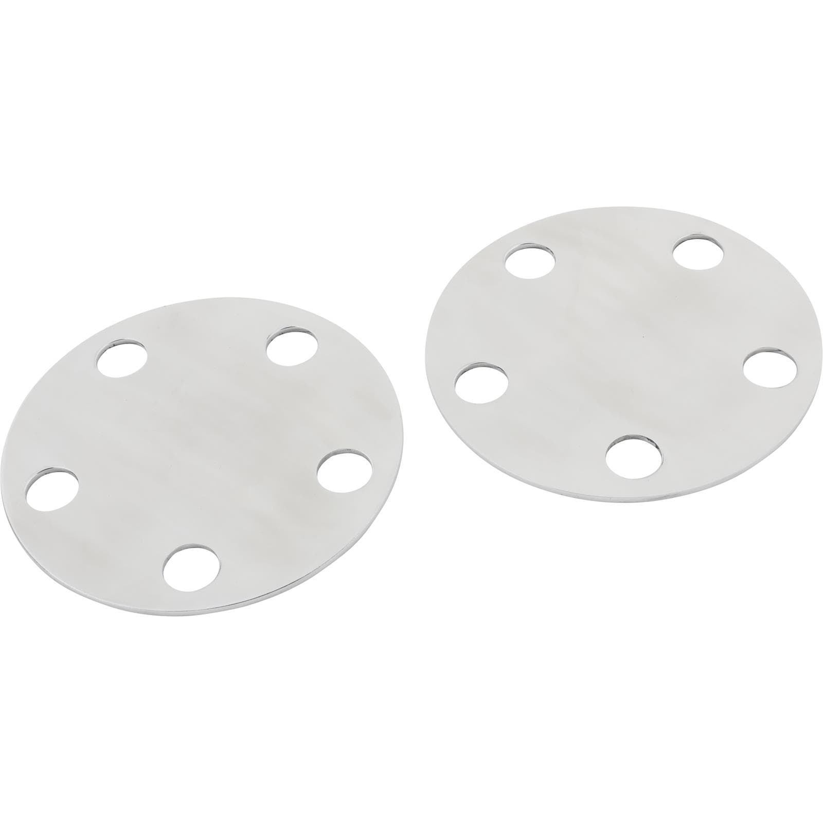 Mag Wheel Center Block-Off Hub Cap Plates, 5 on 4.5 BP, 6 Inch OD