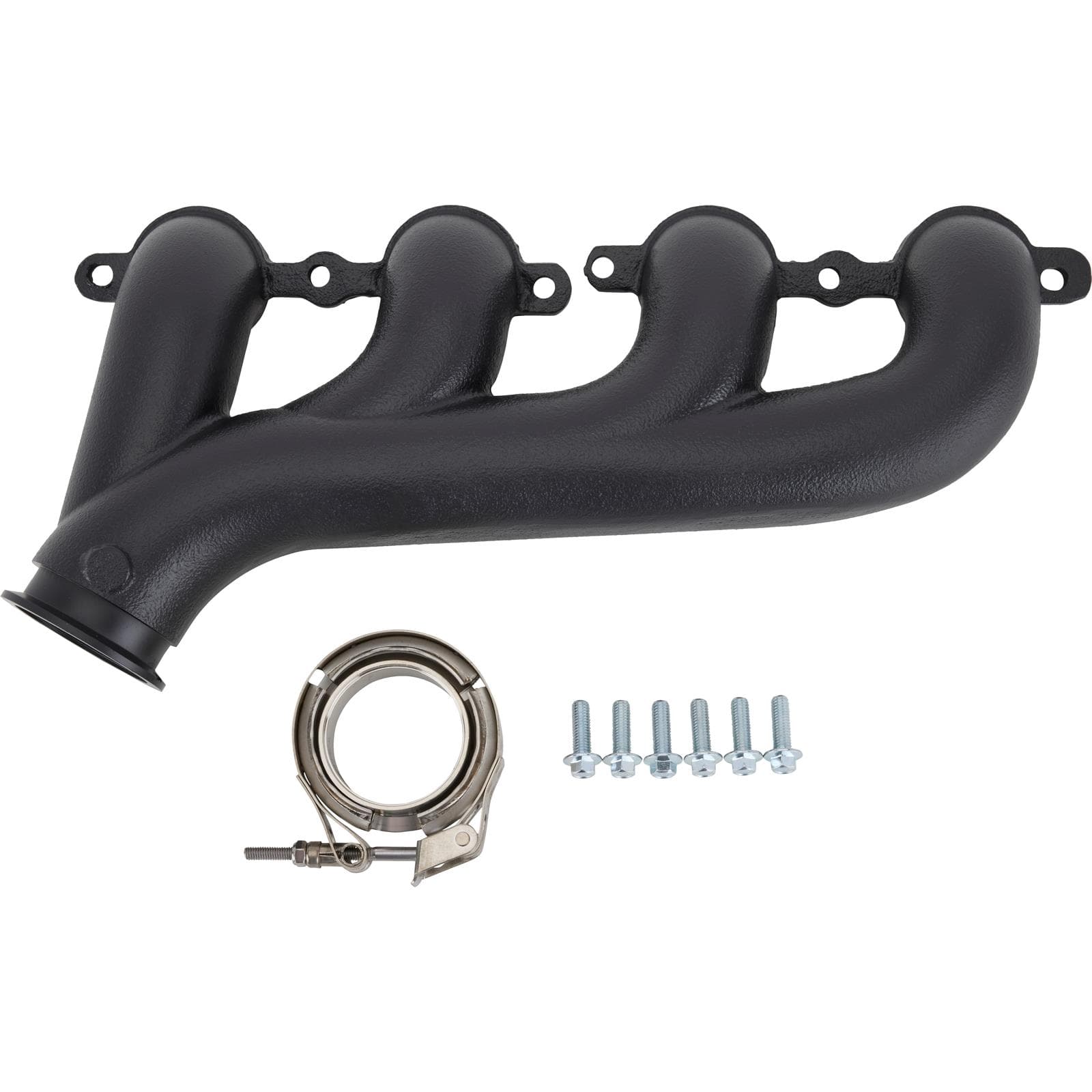 Speedway Motors LS Swap Cast Iron V Band Exhaust Manifold, RH