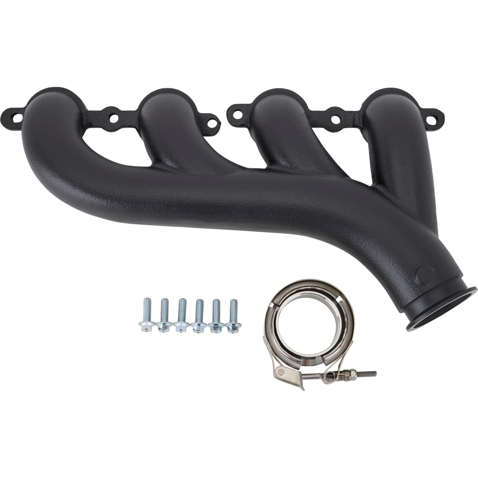 Speedway Motors LS Swap V Band Cast Iron Exhaust Manifold LH