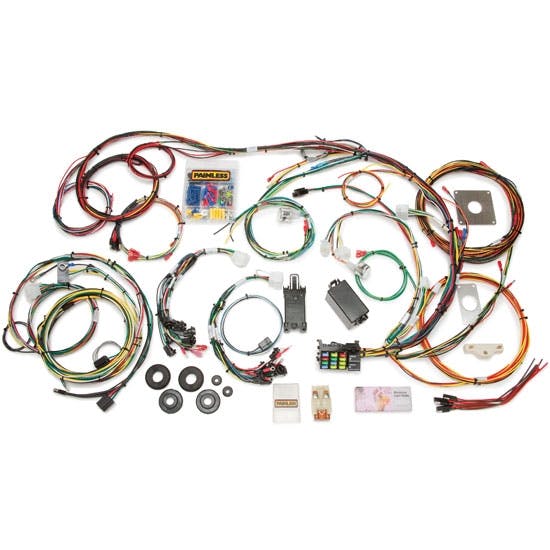 Painless Wiring 20120 1964-1966 Mustang 22 Circuit Wiring Harness