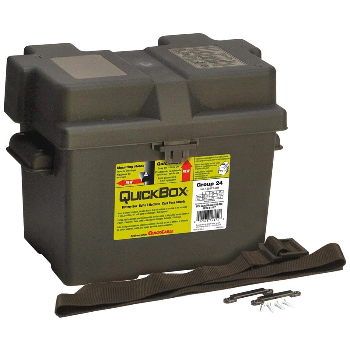 Quick Cable 120171 QuickBox Group 24 Battery Storage Box