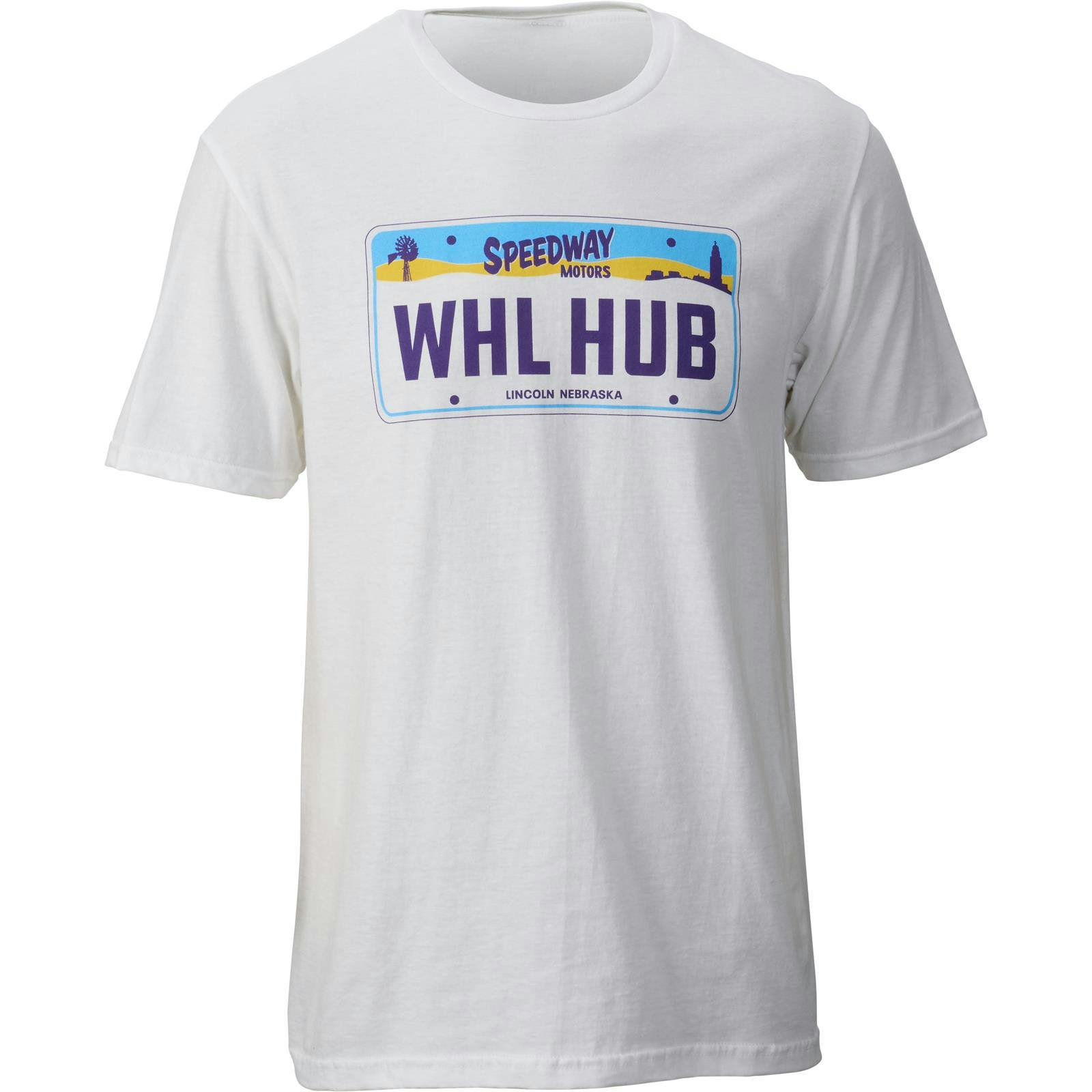 Speedway Motors Wheel Hub Live Car License Plate T-Shirt