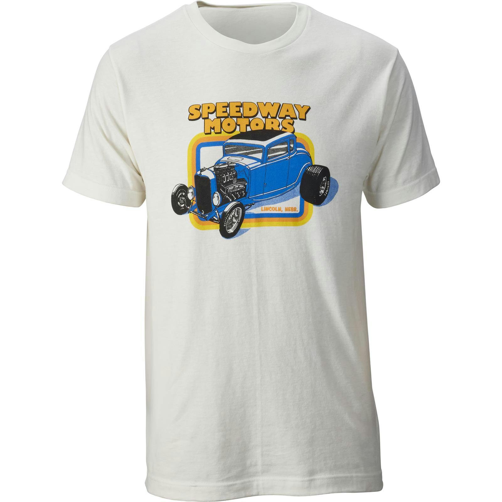 Speedway Motors 1932 Ford Coupe Vintage White T-Shirt, L