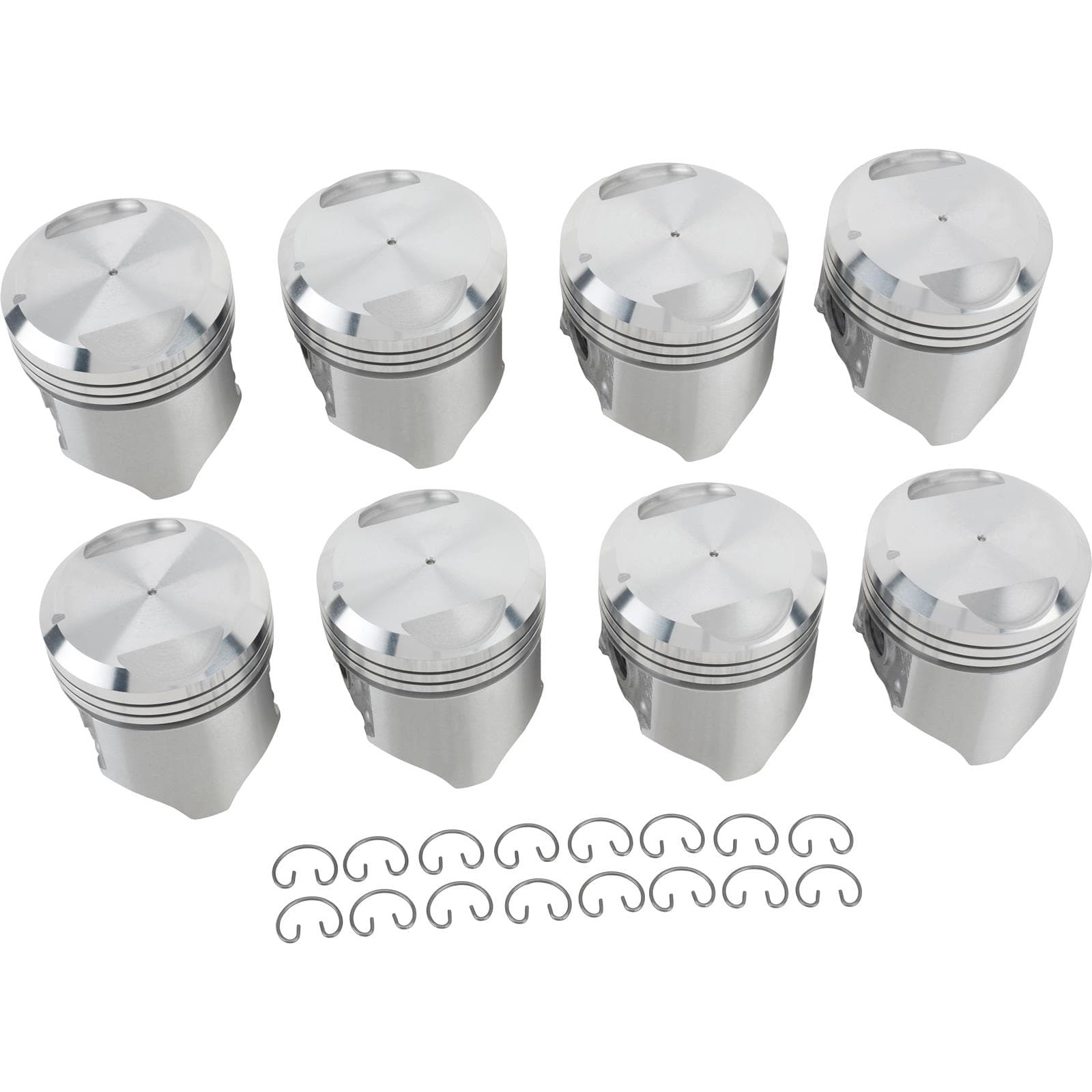 392 Hemi Oversized Aluminum Piston Set 101 Comp