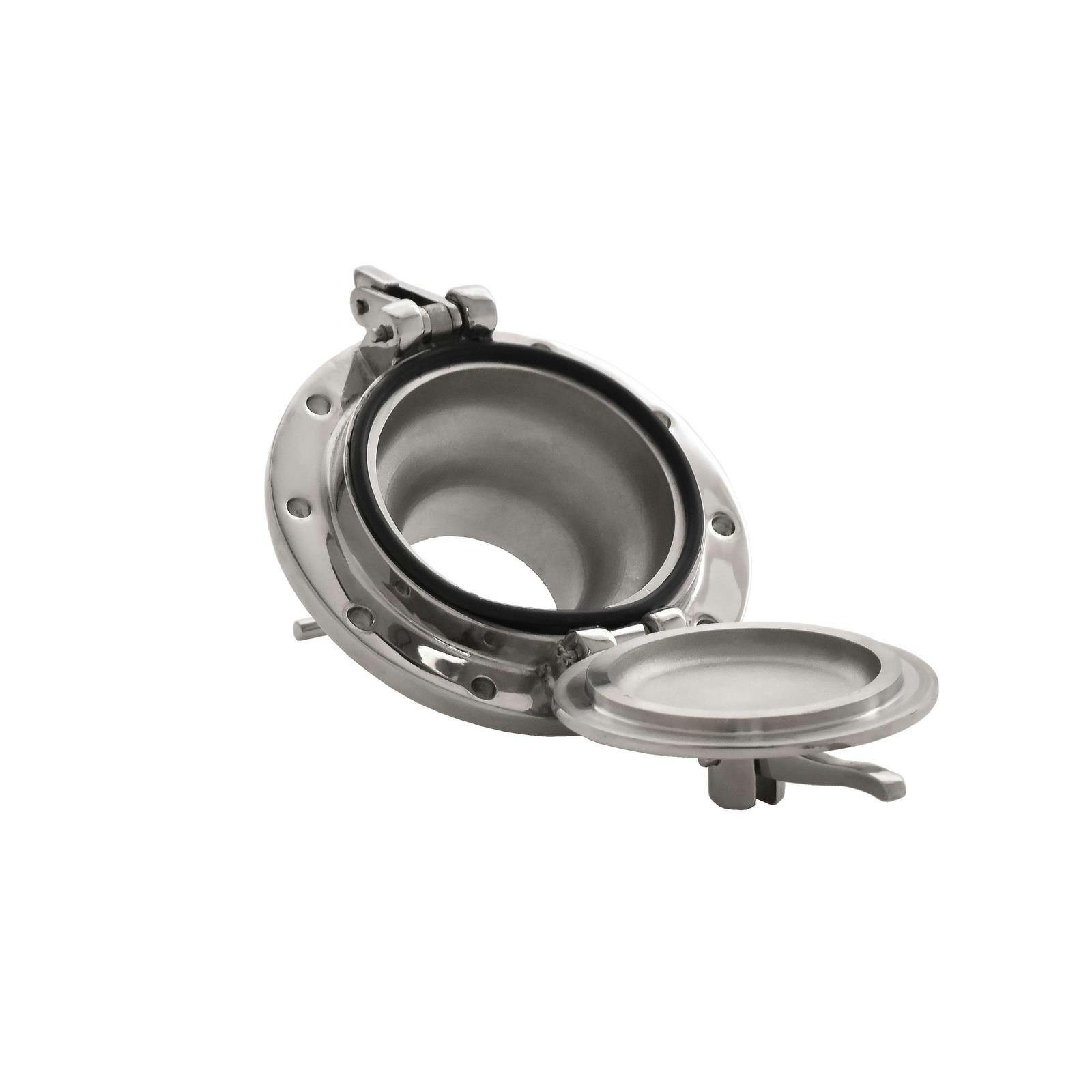 JHRS 210-001 Fuel Cap Assembly, Flip Top Type, Polished