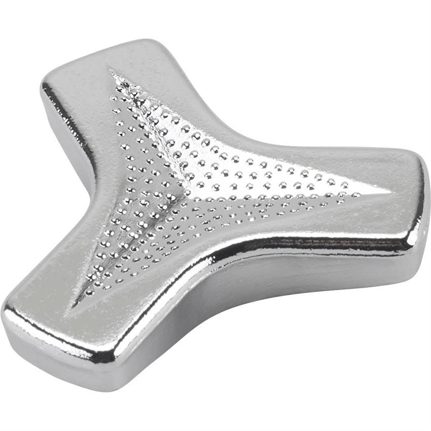 Tri-Bar Wing Nut, Chrome