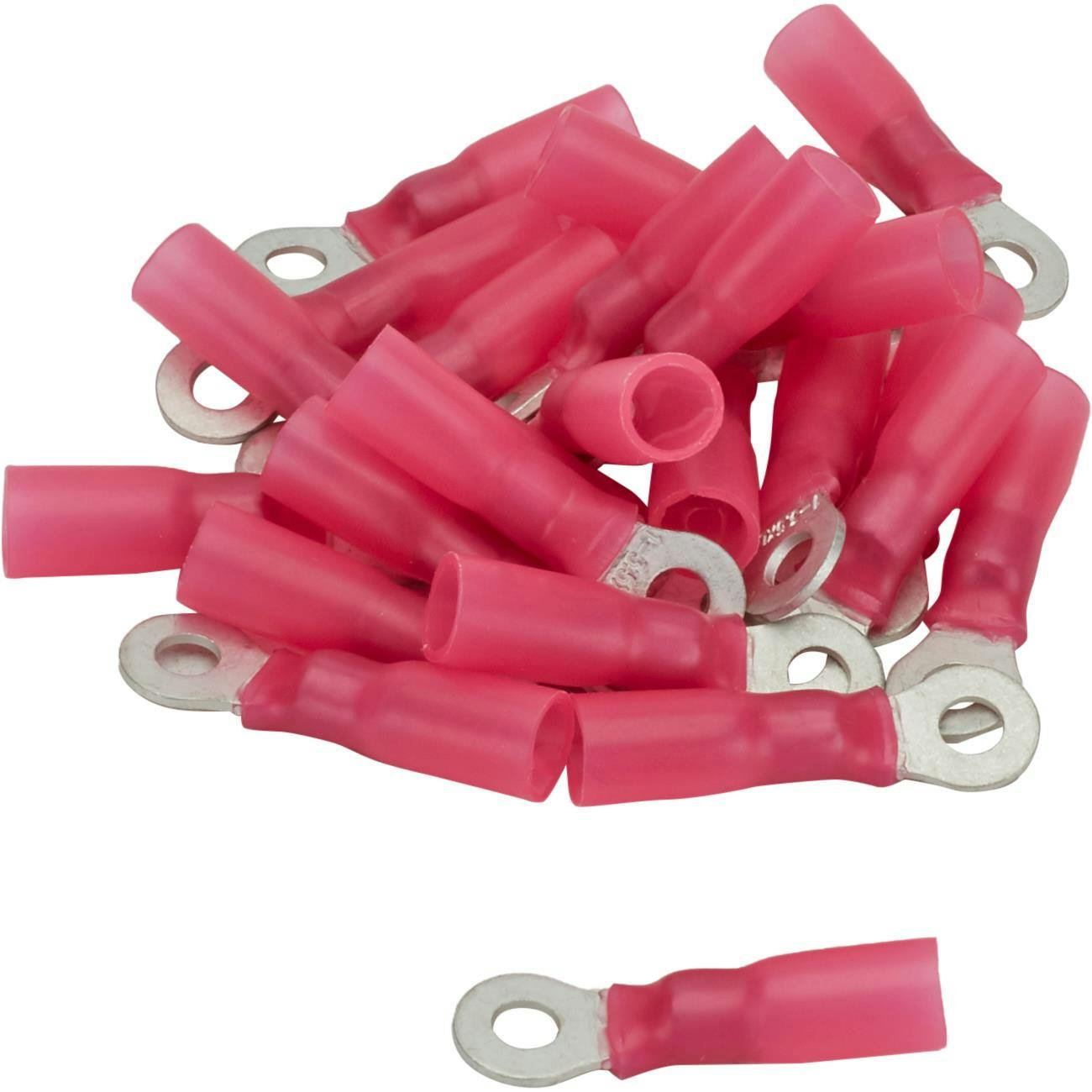 Pico 2210G Number 6 Ring Terminal Kit, Red 22-16 AWG, 25 Pc