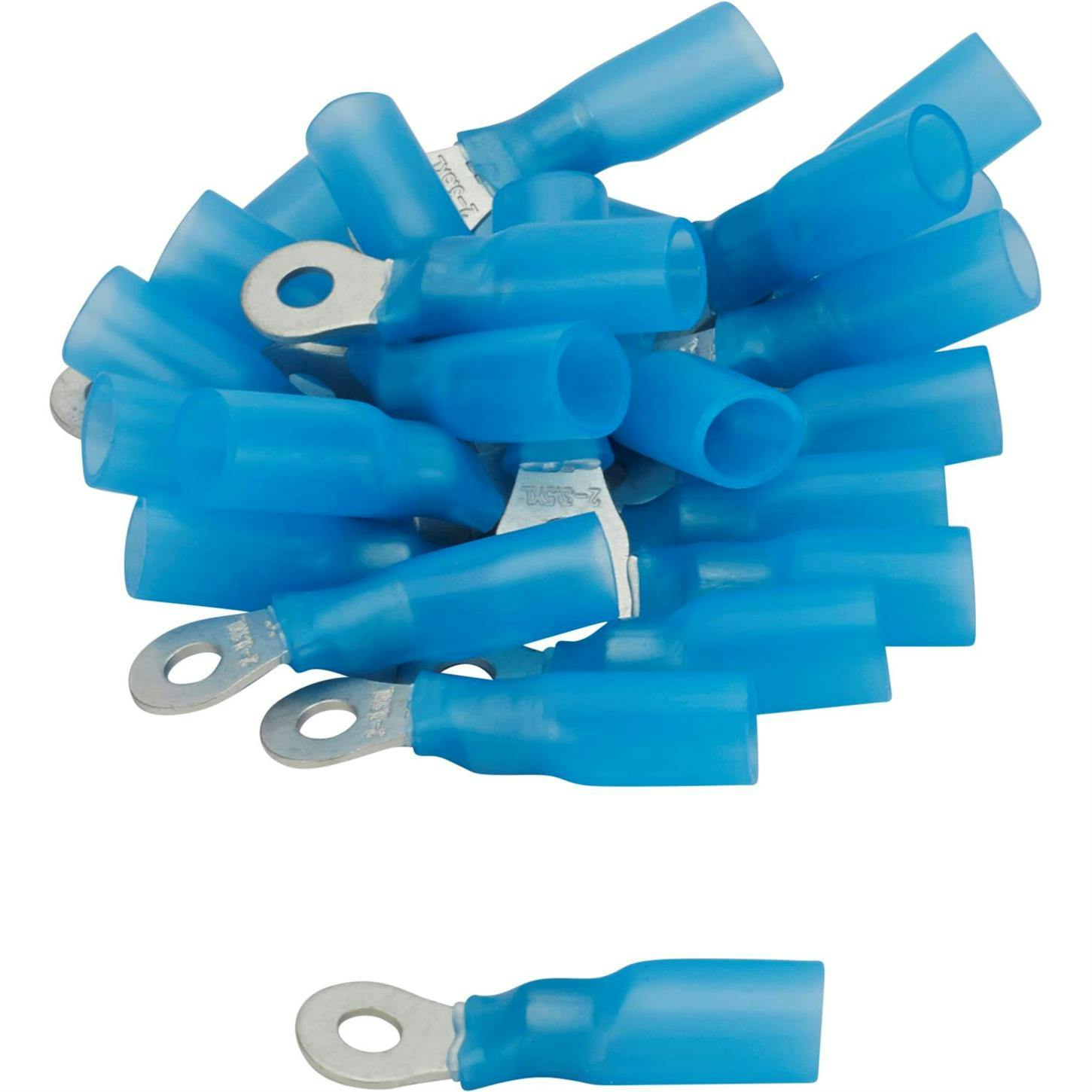 Pico 2220G Number 6 Ring Terminal Kit, Blue 16-14 AWG, 25 Pc