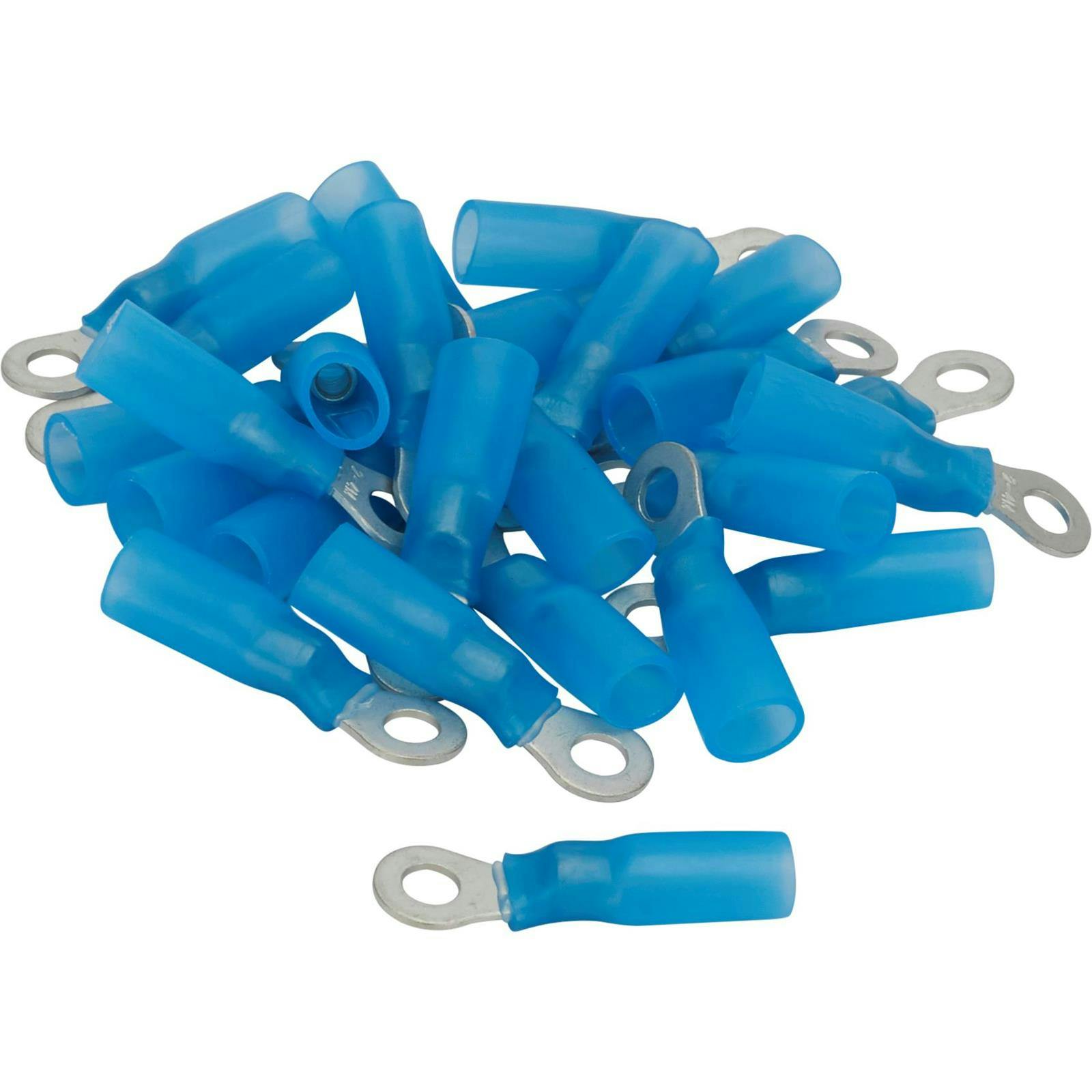 Pico 2221G Number 8 Ring Terminal Kit, Blue 16-14 AWG, 25 Pc
