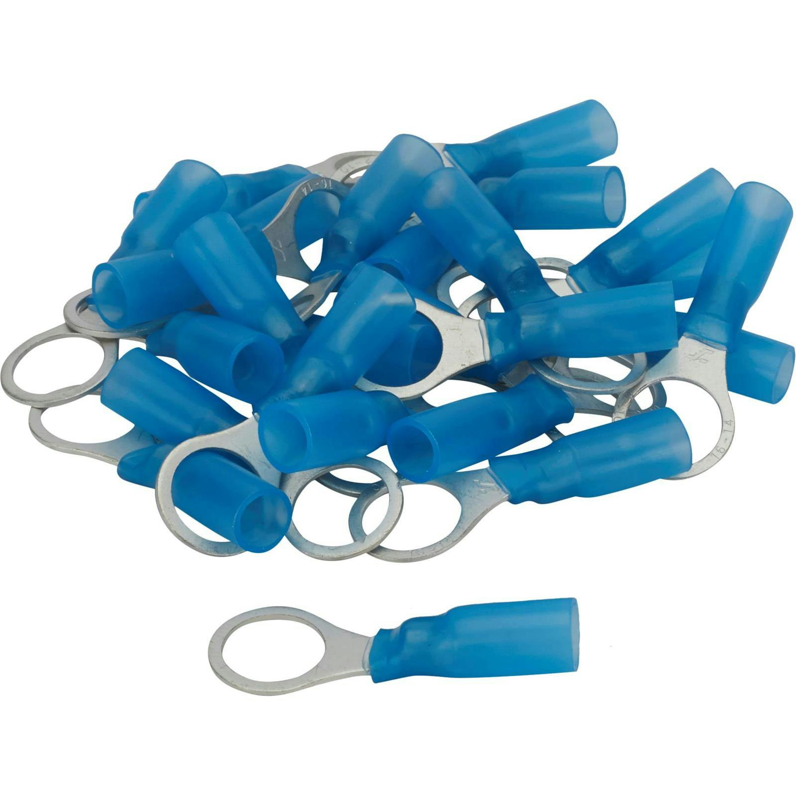 Pico 2225G 3/8 Ring Terminal Kit, Blue 16-14 AWG, 25 Pc