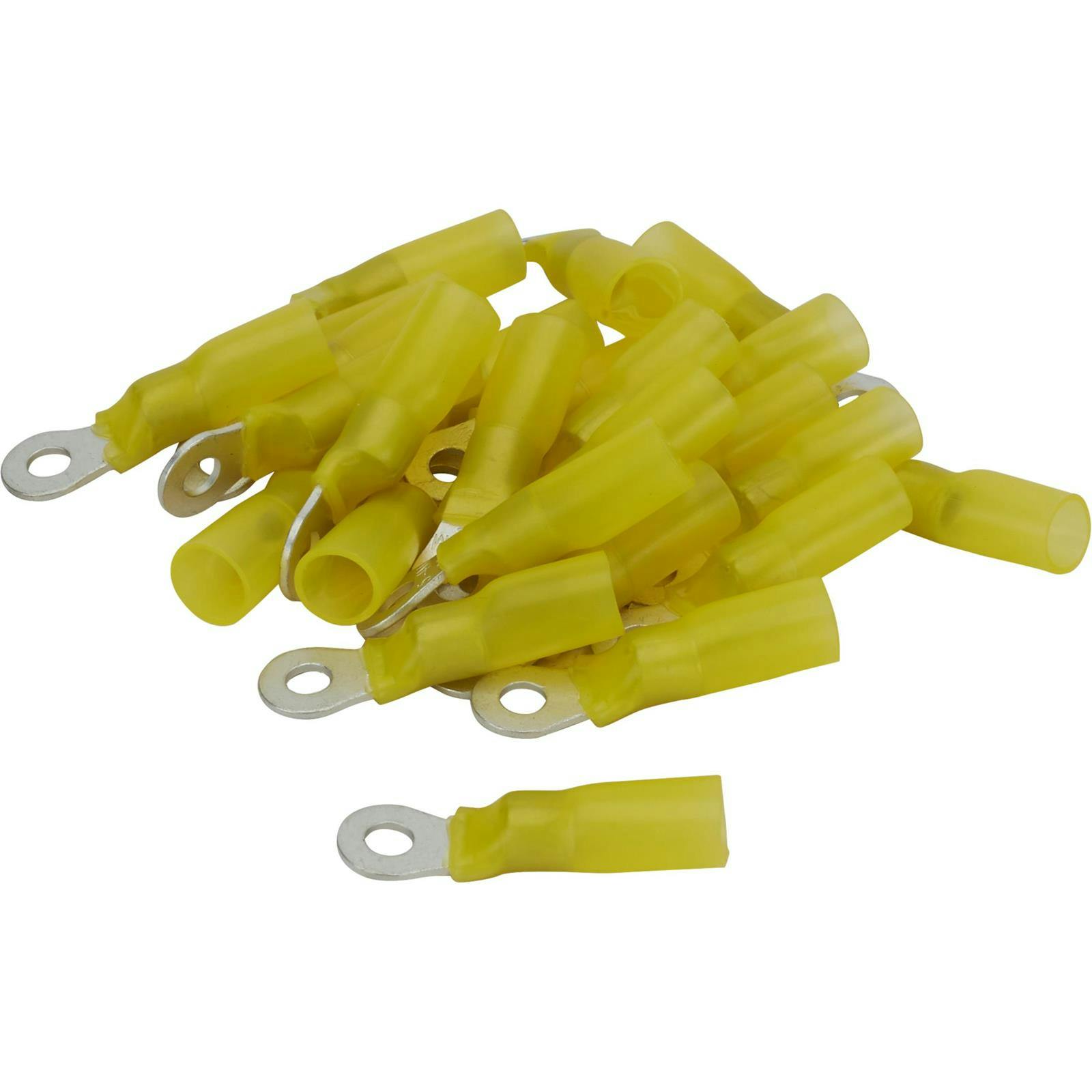 Pico 2230G Number 8 Ring Terminal Kit, Yellow 12-10 AWG, 25 Pc
