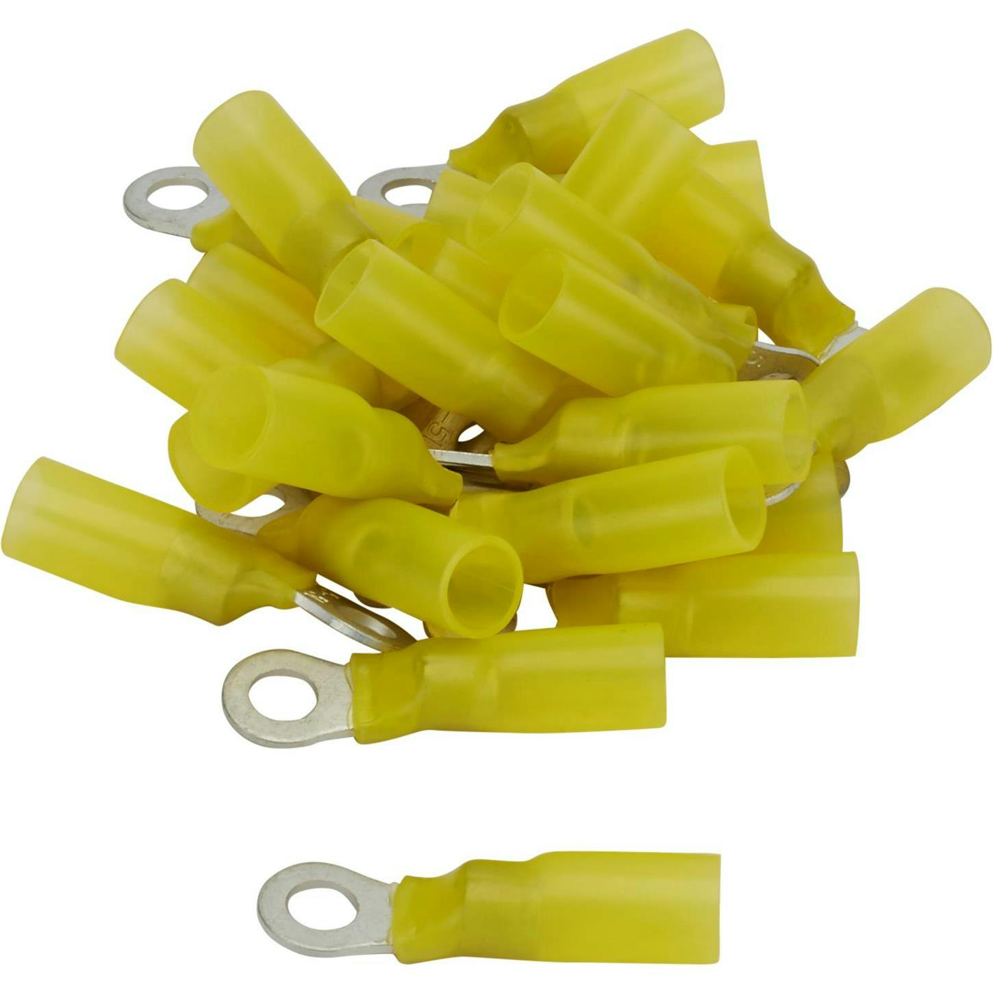 Pico 2231G Number 10 Ring Terminal Kt, Yellow 12-10 AWG, 25 Pc