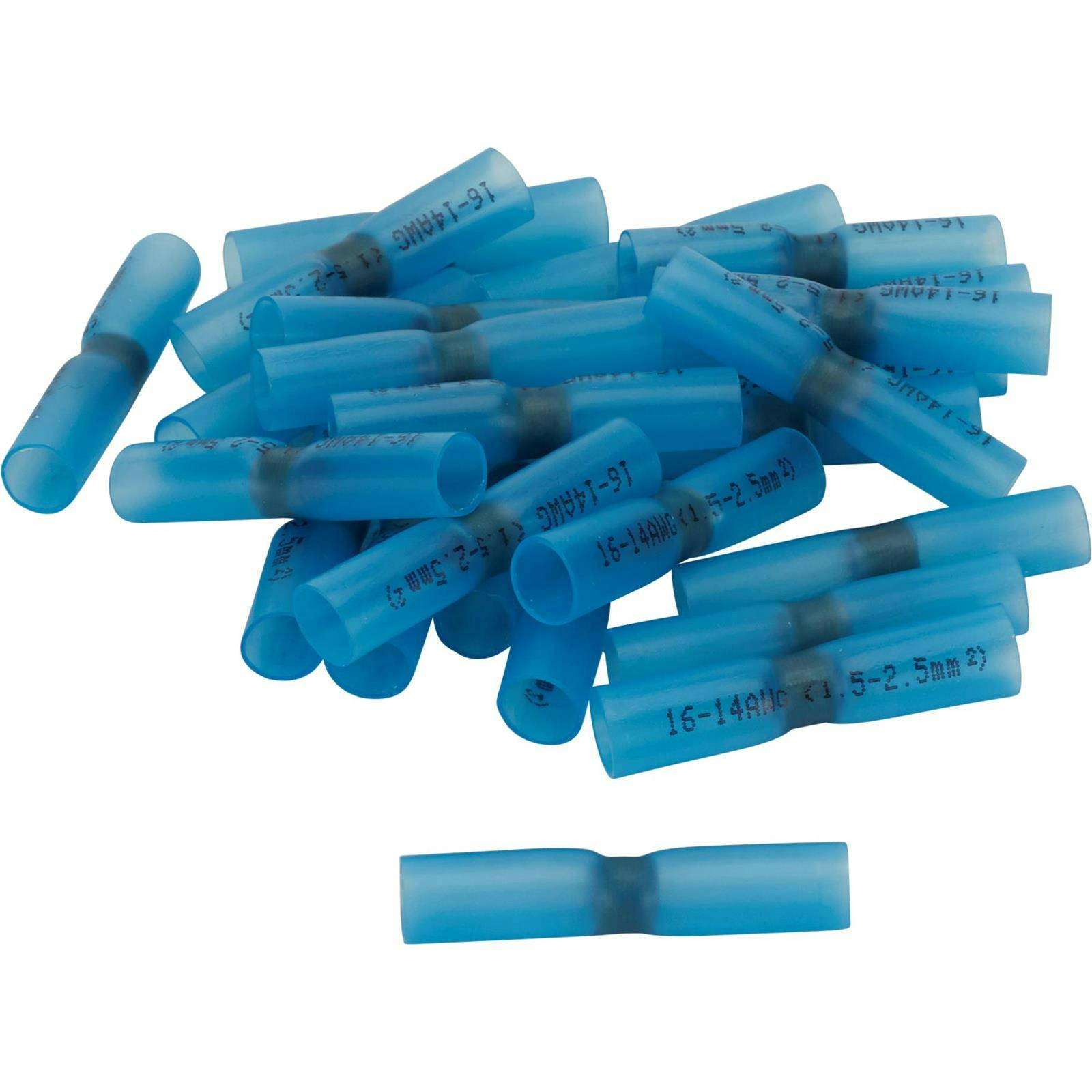 Pico 2262GT Butt Connectors, Blue 16-14 AWG, 25 Pc