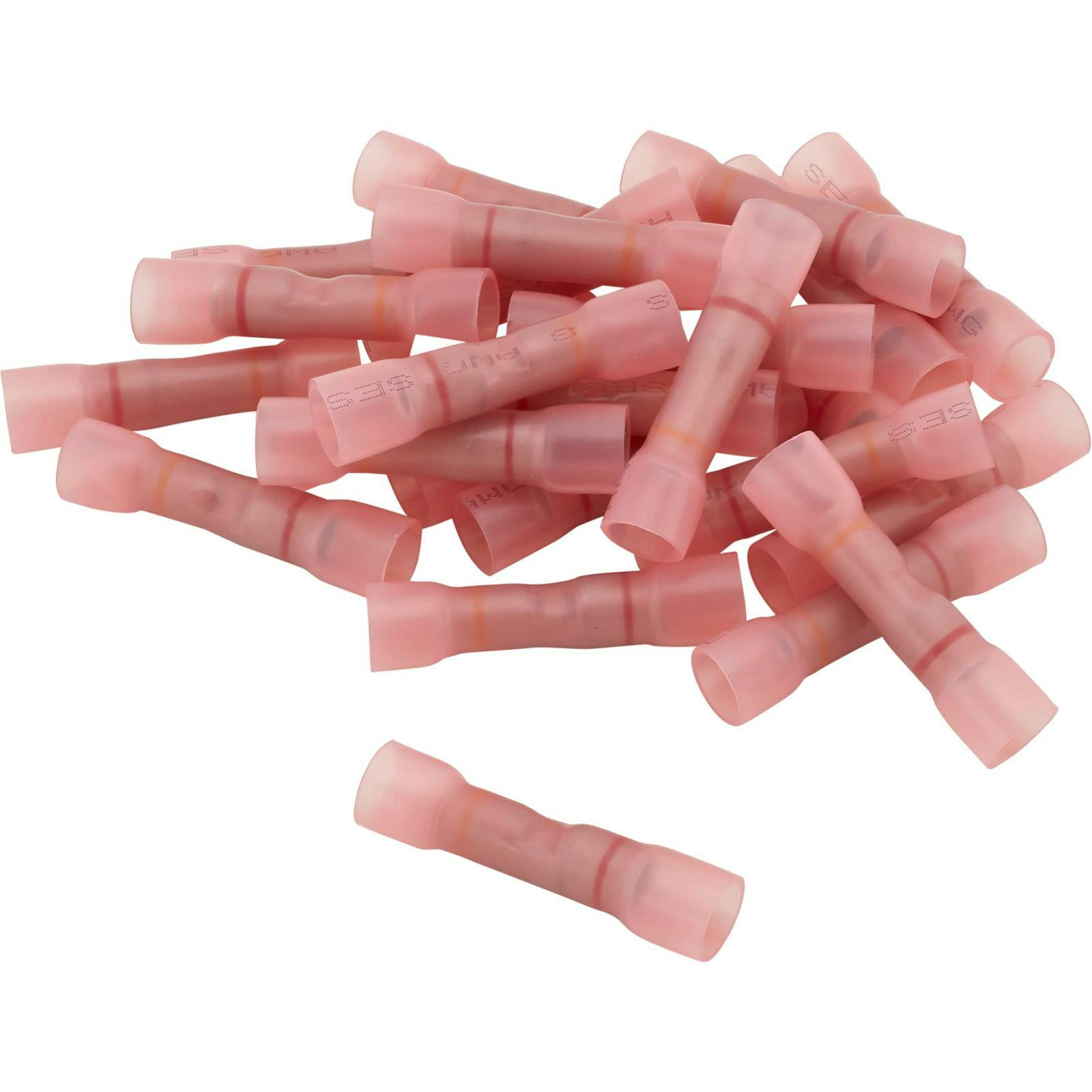 Pico 2295G Step Down Butt Connector, Red 8-12 AWG, 25 Pc