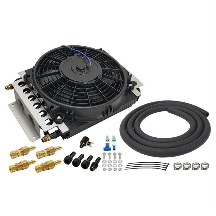 Derale 13900 Remote Transmission Cooler Kit, 650 CFM