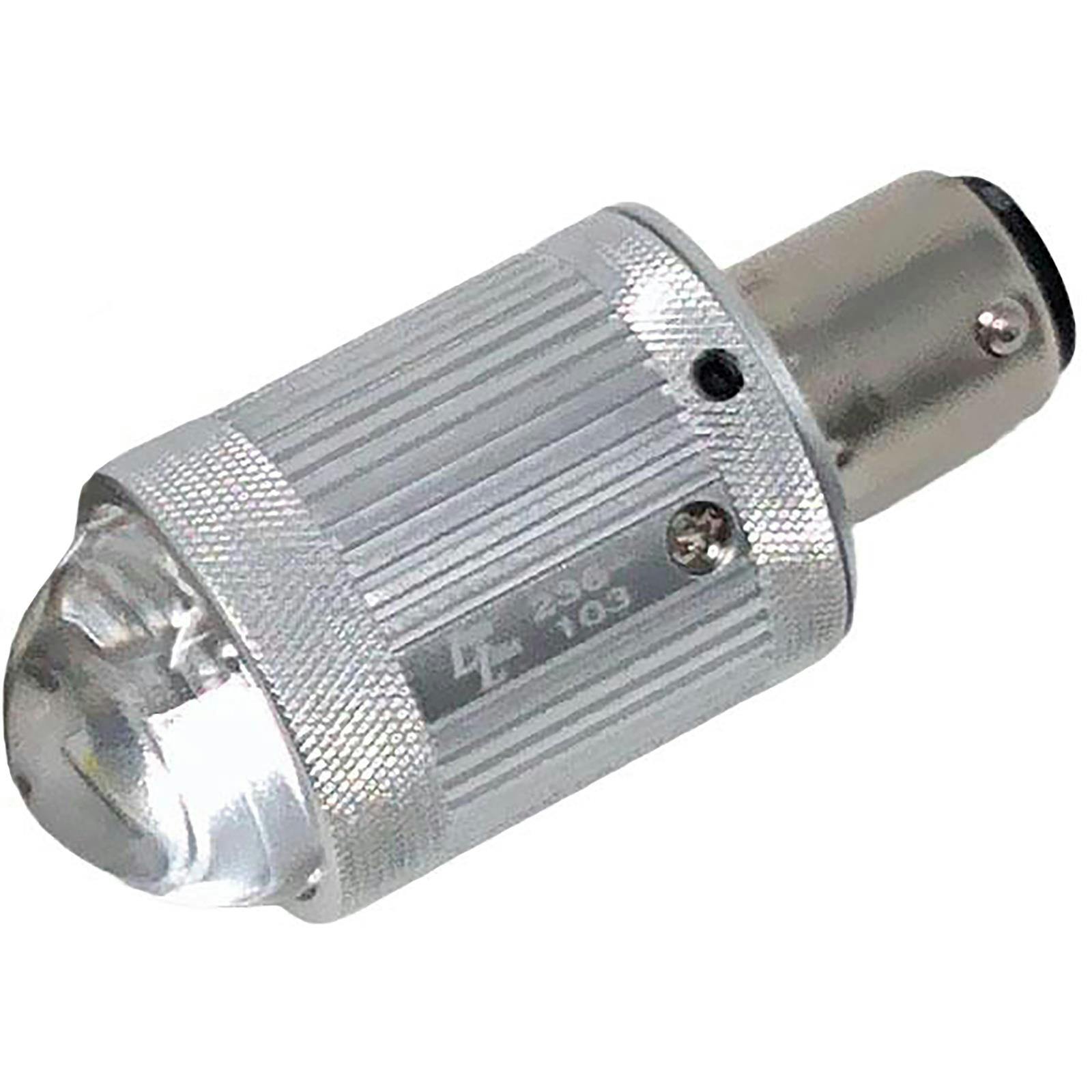 Focused Beam LED Headlight Bulb, 6-12 Volt Positive Or Negative