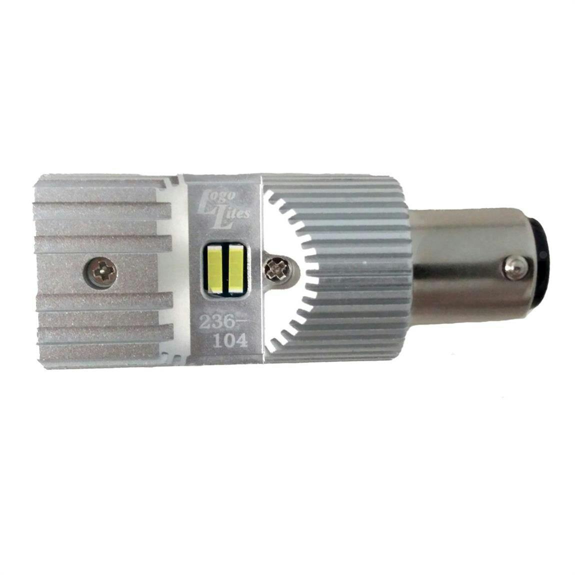 LED Headlight Bulb, 6-12 Volts Positive/Negative Ground, Each