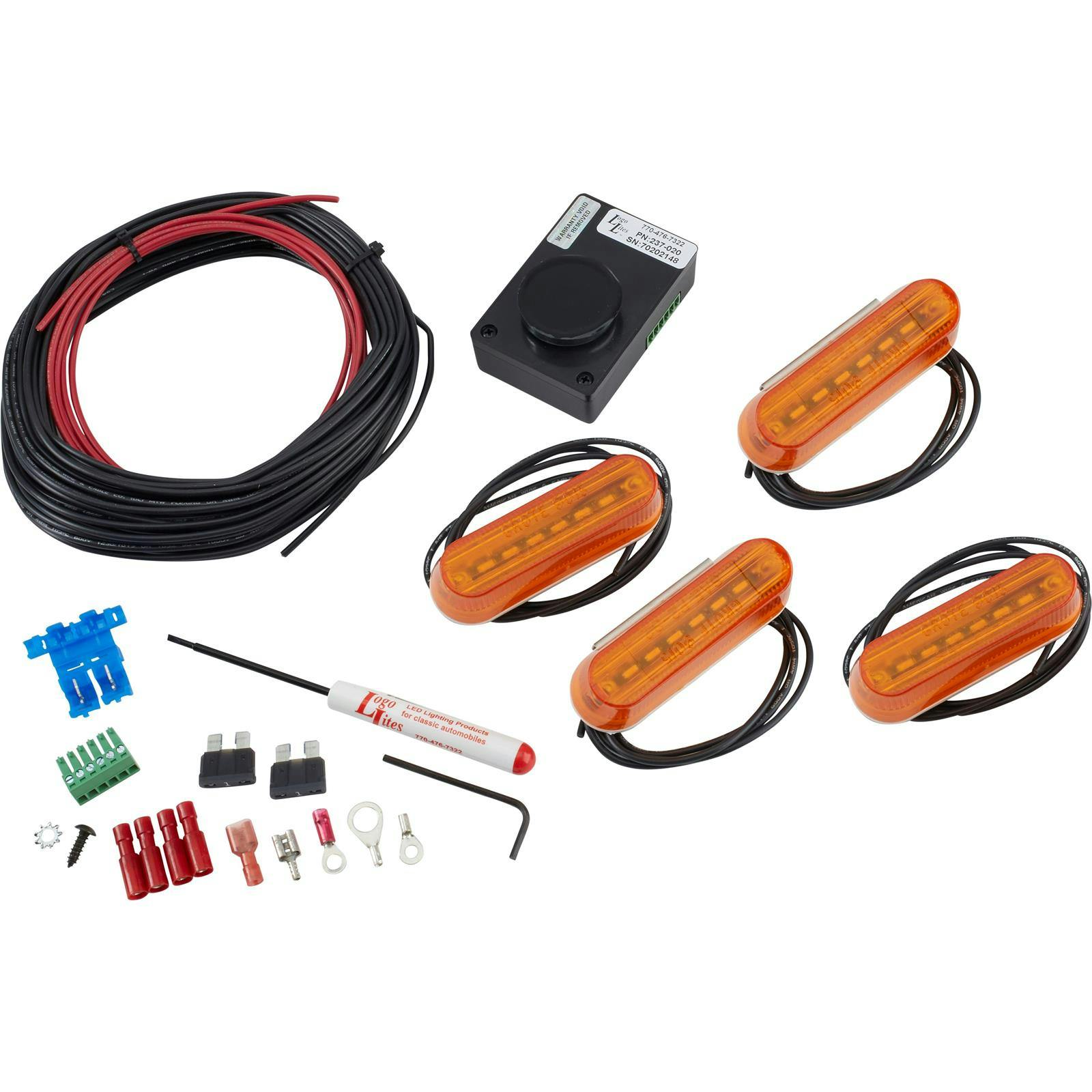 Universal Amber LED Turn Signal Kit
