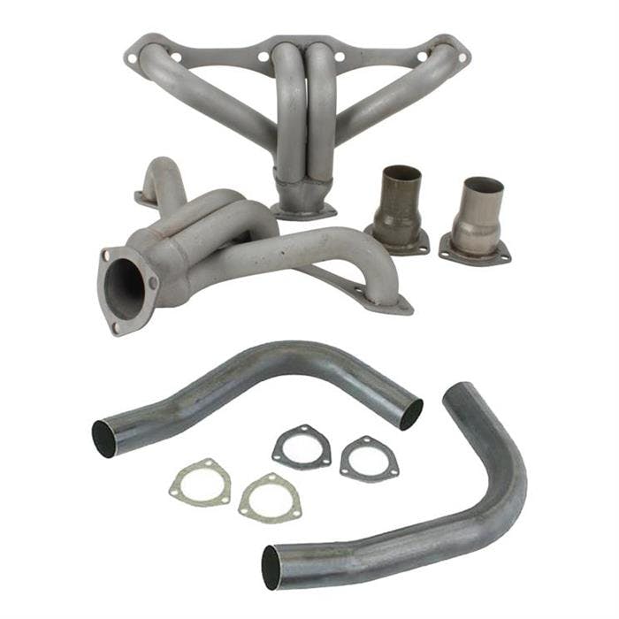 Small Block Chevy Hugger Tight Fit Headers & Extention Kit, Mild
