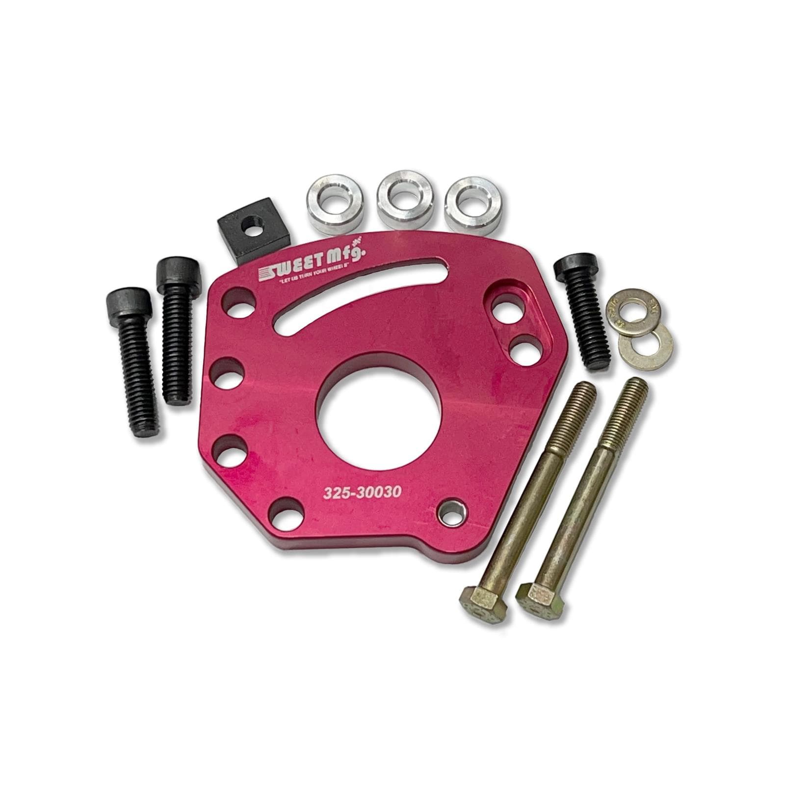 Sweet Mfg 325-30030 SBC Head Mount Power Steering Pump Bracket