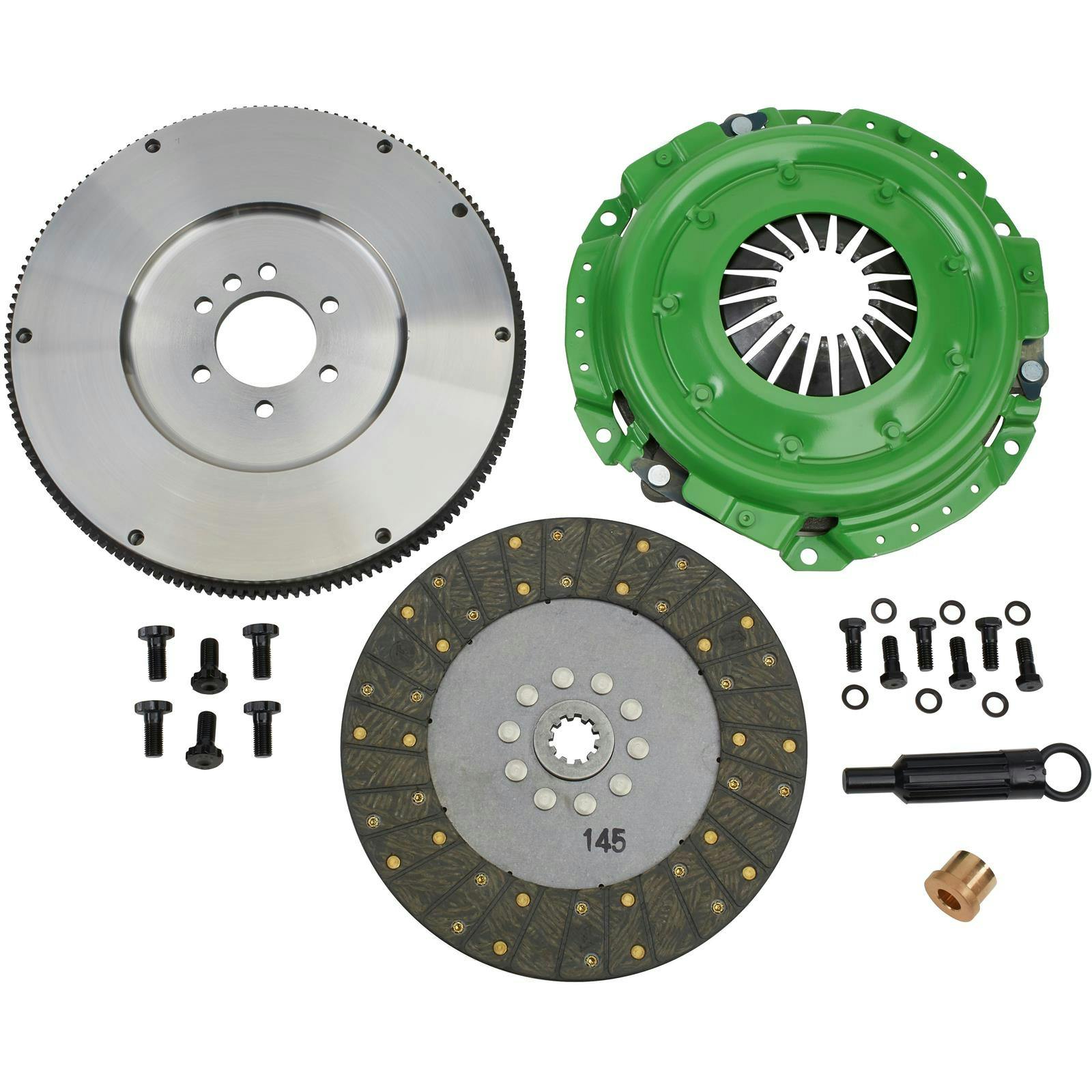 10-1/2 Inch Organic Clutch Kit, 1-1/8 Inch 10 Spline