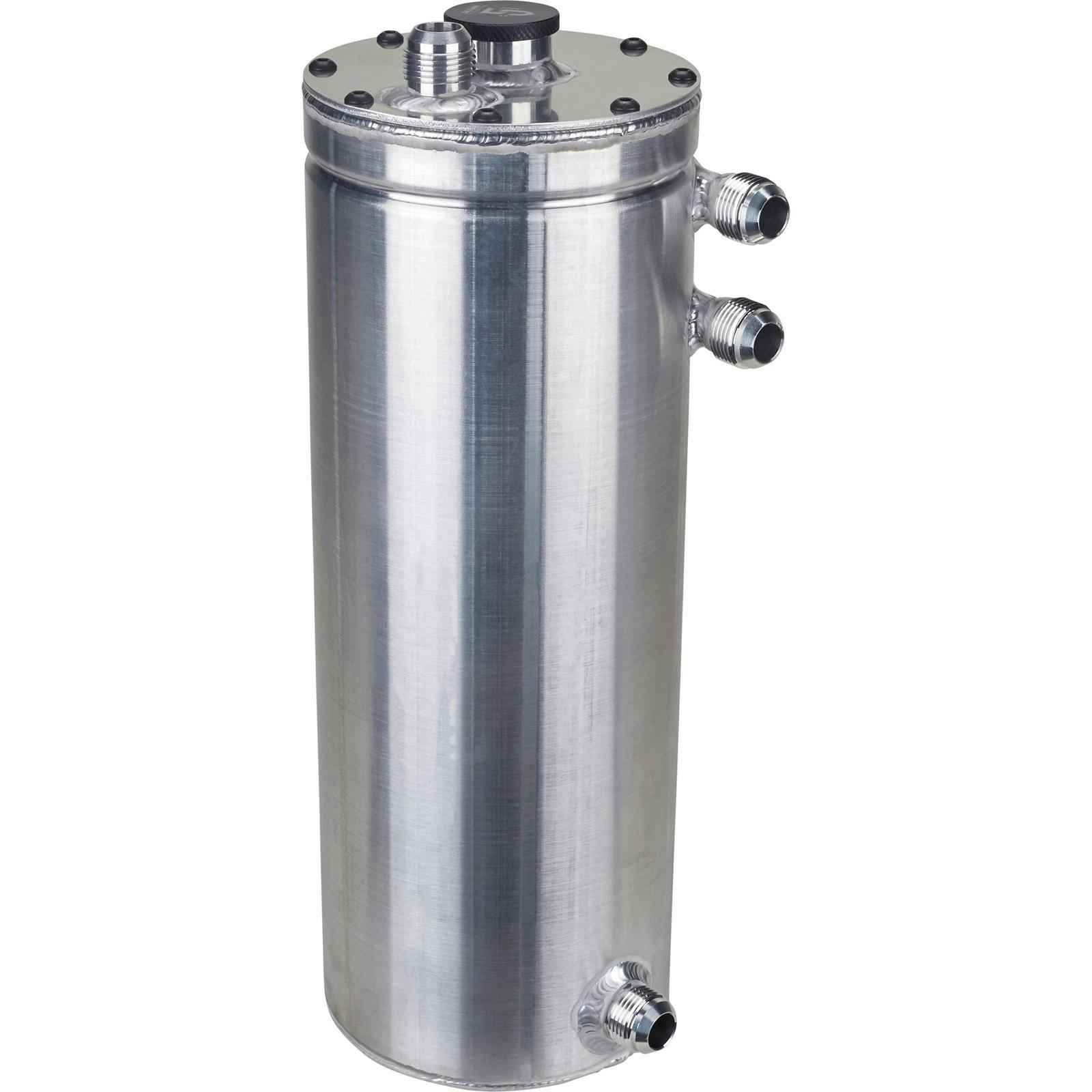 Saldana Racing Dry Sump Oil Tank w/ Baffle, 6 Inch Round