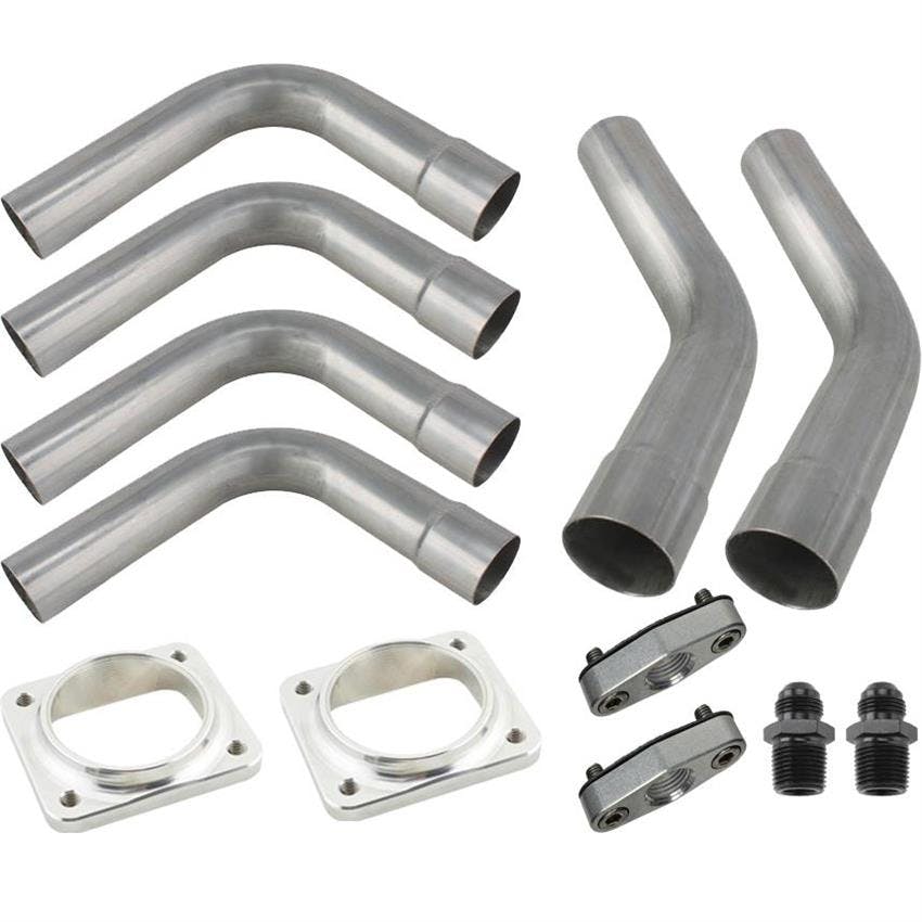 Universal/Custom T4 Twin Turbo Up-Pipe Hot Side Exhaust Kit