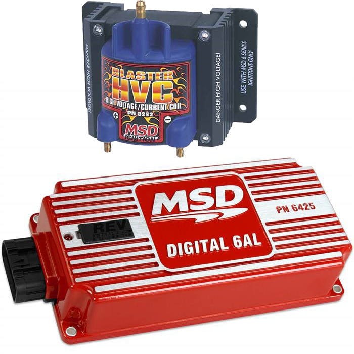 MSD 6AL Digital Ignition Control Box and Blaster HVC Coil