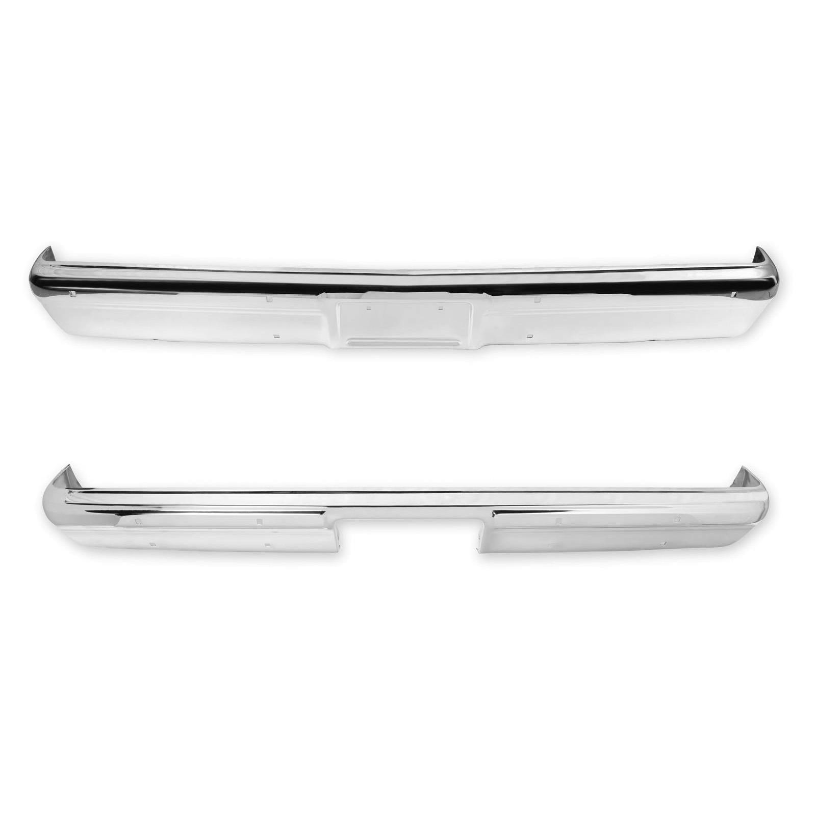Holley 1981-87 C/K Front and Rear Bumpers, W/O Strip Hole