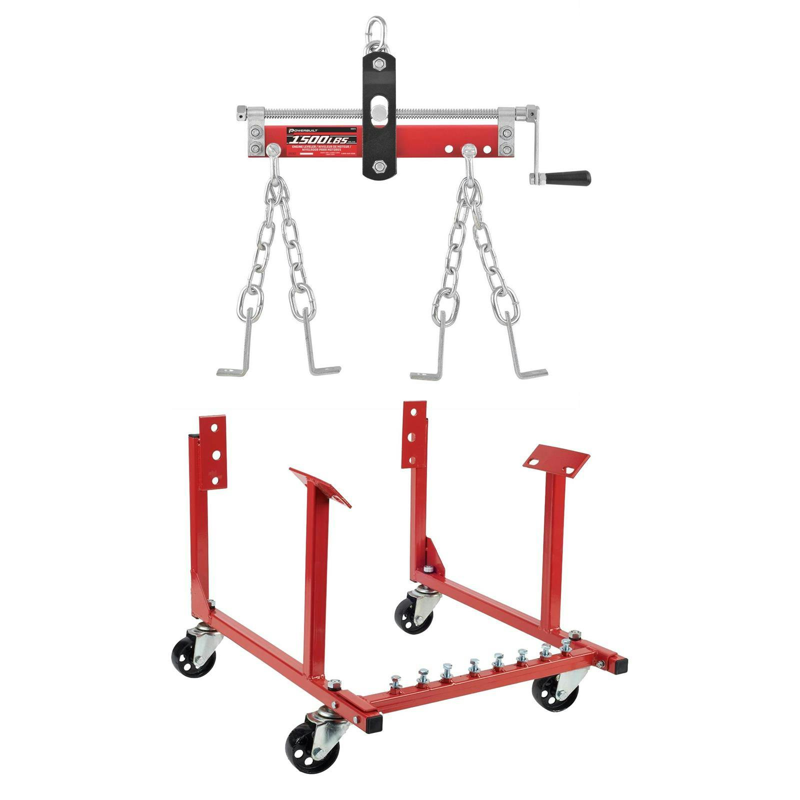 Engine Lever, Four Point Mount, 1,500 Lb and Chevy V8 Cradle