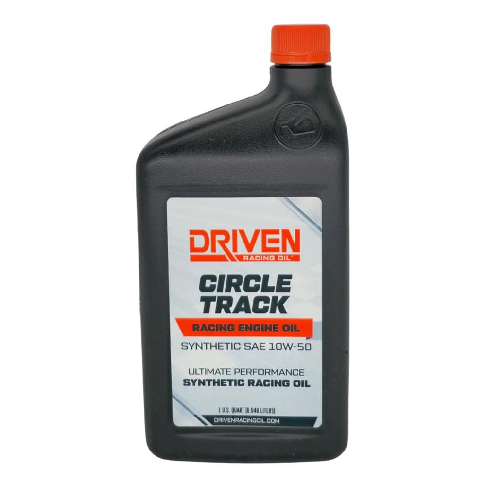 Driven Racing Oil 26156 Circle Track Synthetic Oil 10W50, 1 Quart