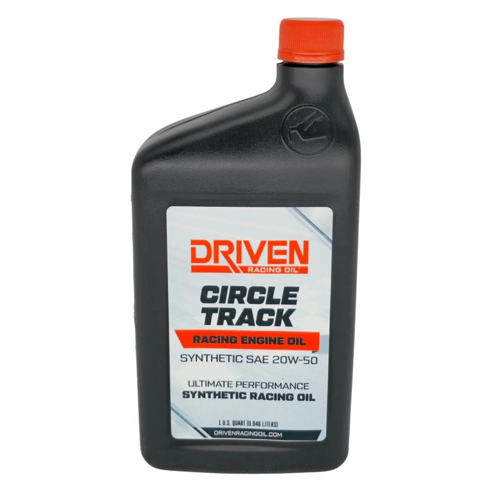 Driven Racing Oil 26256 Circle Track Synthetic Oil 20W50, 1 Quart