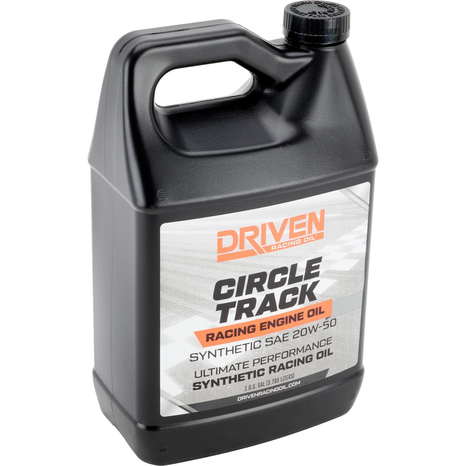 Driven Racing Oil 26258 Circle Track Synthetic Oil 20W50, 4 Gal
