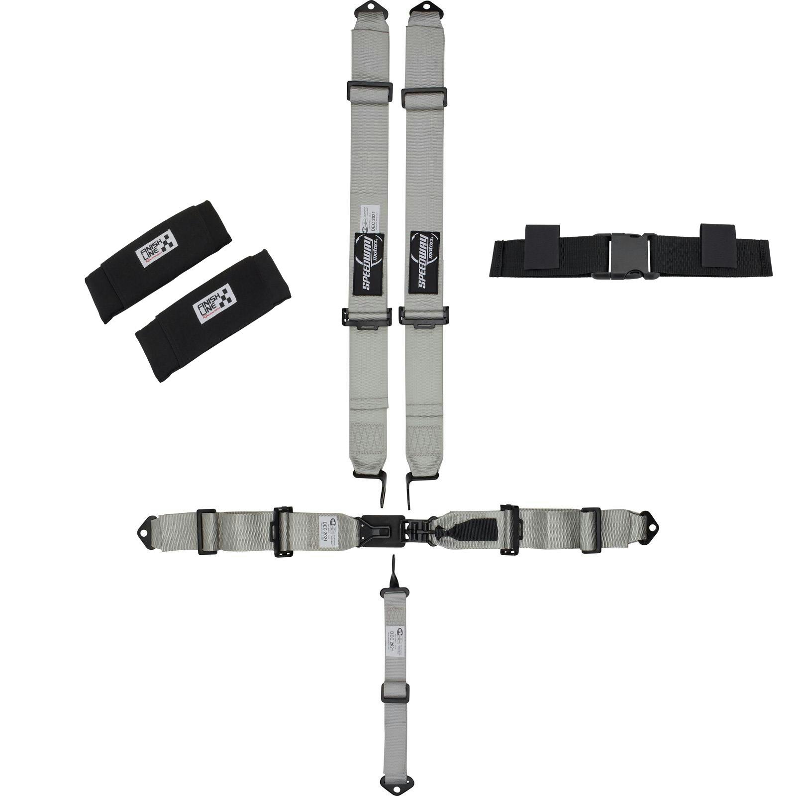 Premium Racing Harness, Shoulder Pads & Sternum Protector Kit