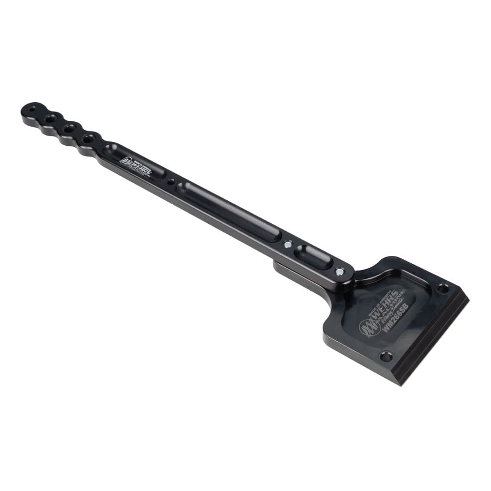 Wehrs Machine WM266SBS Short Handle Mud Scraper, 18 Inches Long