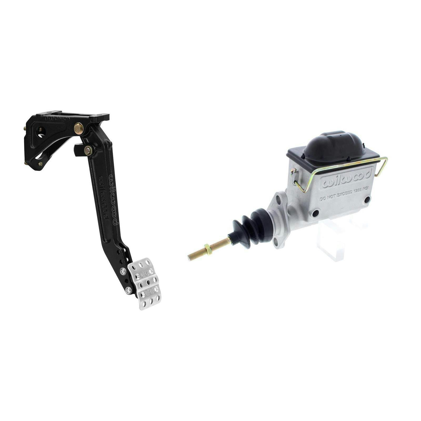 Wilwood Swing Mount Clutch & Brake Pedal w/High Volume MC