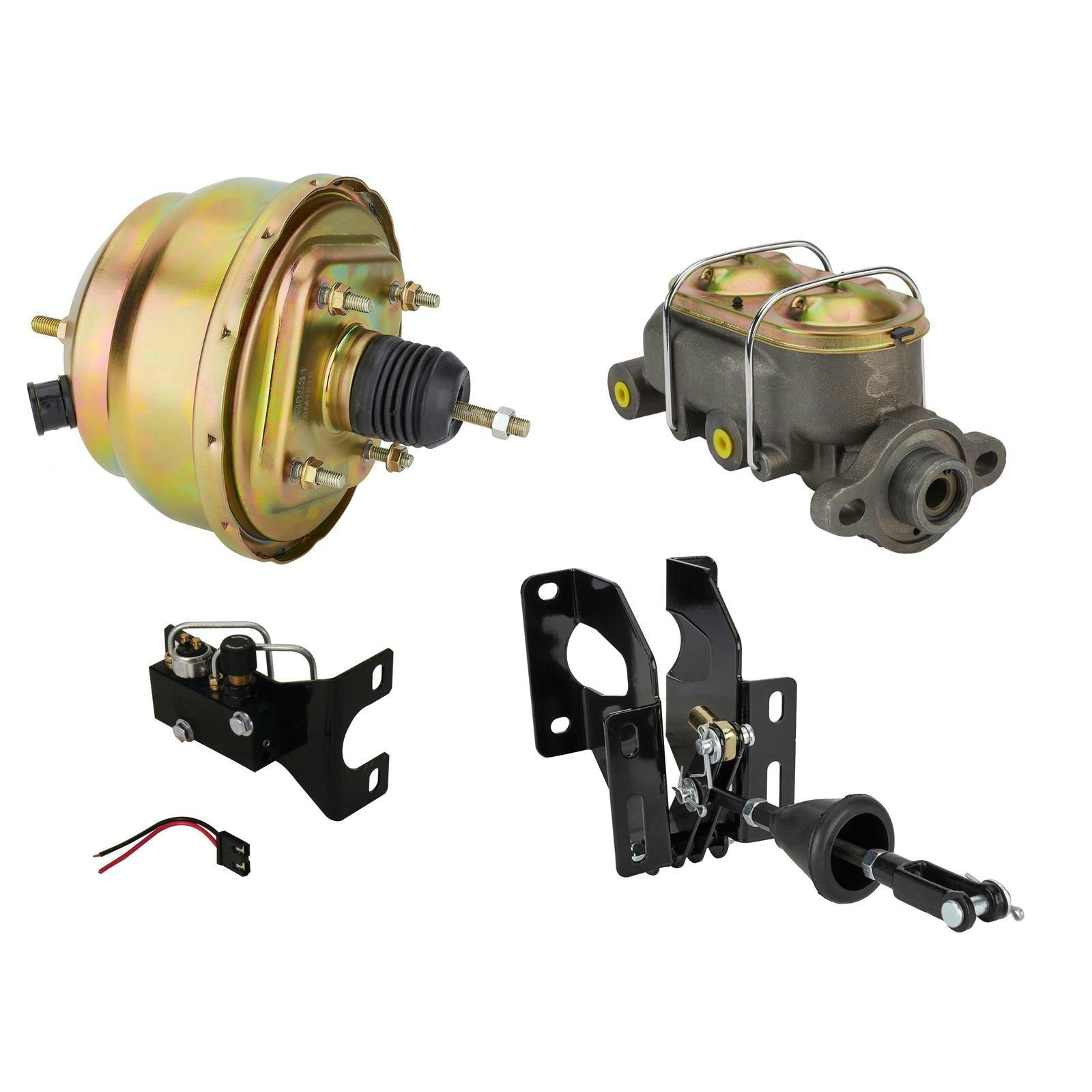 1958-64 Chevy Car 8 Inch Brake Booster & Master Cylinder Kit