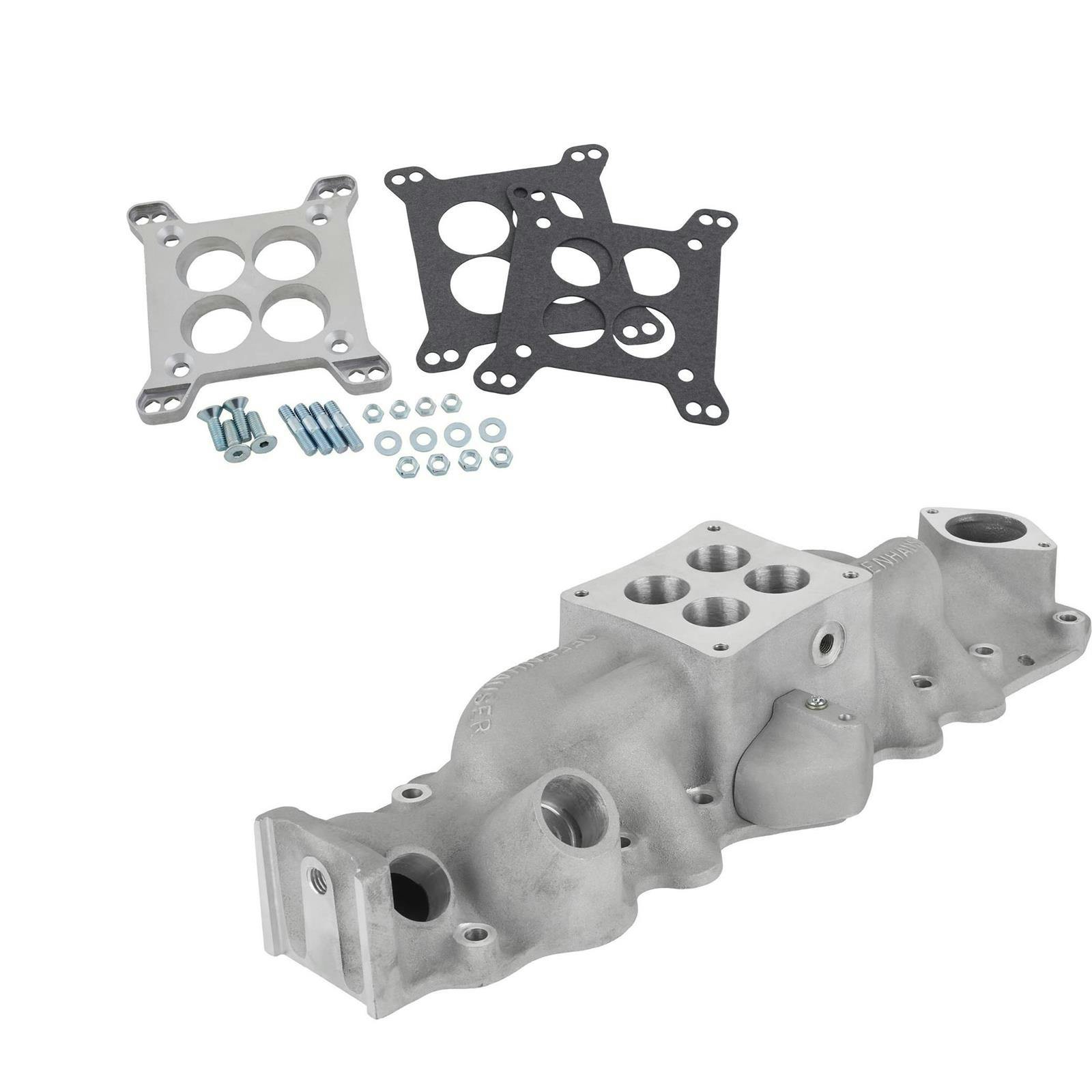 Offenhauser 49-53 Ford Flathead Intake Manifold w/Carter Adapter