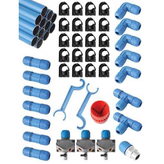 RapidAir F28070 3/4 Inch Fast Pipe Kit, 90 Foot