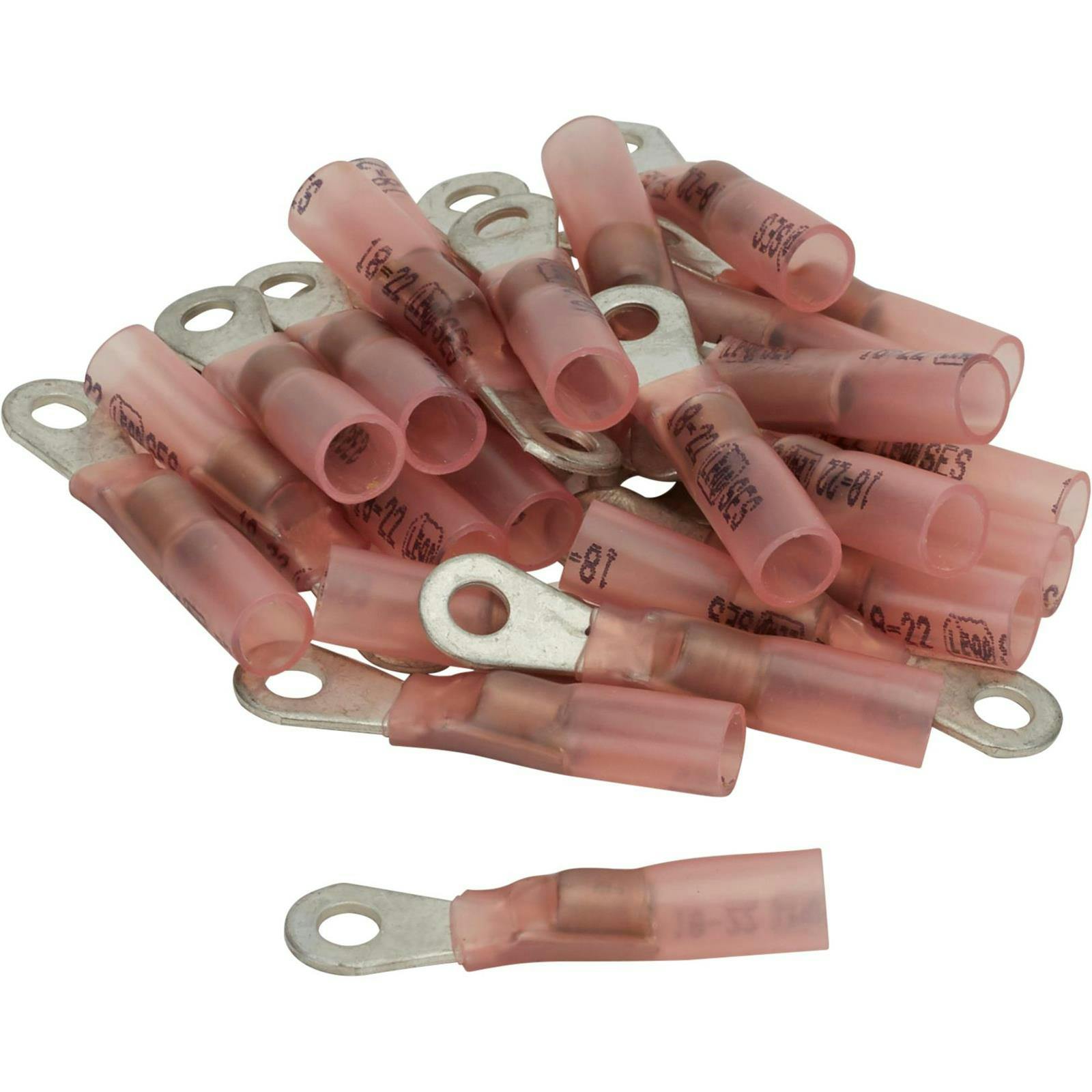 Pico 2811G Number 8 Ring Terminal Kit, Pink 22-16 AWG, 25 Pc