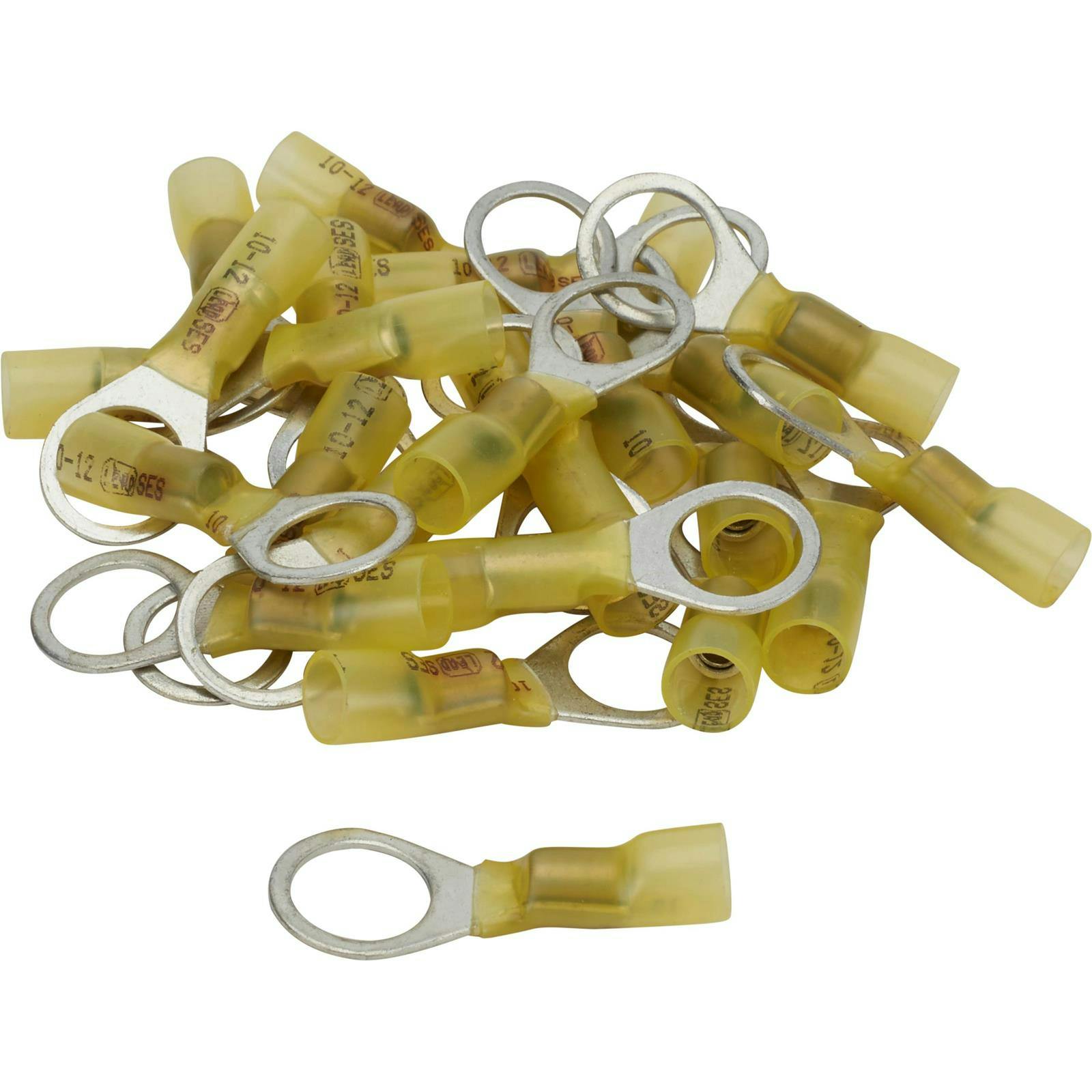 Pico 2835G 1/2 Ring Terminal Kit, Yellow 12-10 AWG, 25 Pc